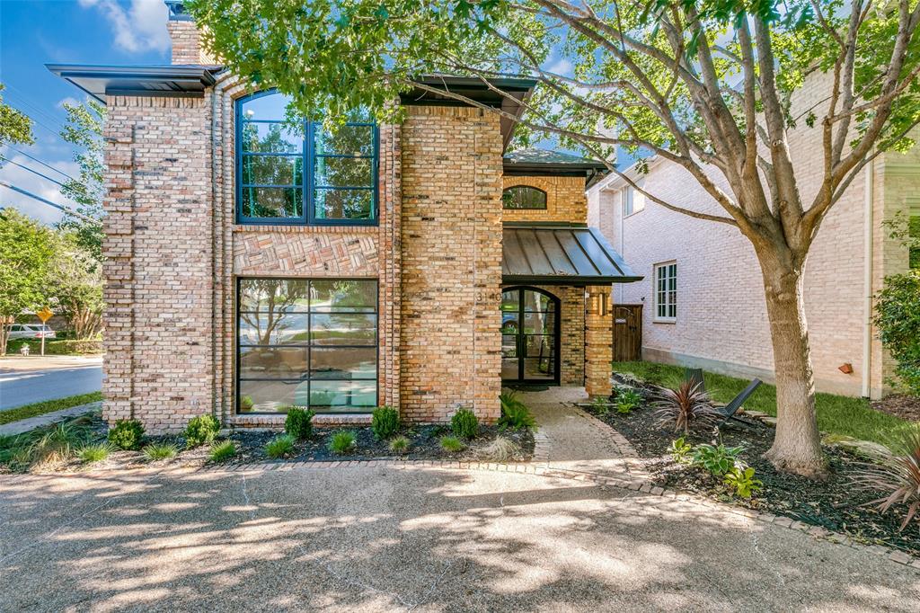 Welcome to this stunning 4-bedroom, 3-bathroom home in University Park, TX, within the sought-after Highland Park ISD. Spanning 3,048 sq ft, this house features high-end designer finishes, including exquisite Italian marble, and an open-concept kitchen that flows seamlessly into the living area. The interior boasts elegant white oak hardwood flooring throughout and a neutral palette, creating a zen oasis perfect for relaxation. Natural light floods the home through steel windows and a large steel slider. The oversized formal living room is ideal for entertaining, while the study or flex room offers additional versatile space. Situated on a corner lot, this home includes a spacious 3-car garage and is within walking distance to shopping and dining at Snider Plaza and the UP Pool. Don't miss this rare opportunity for luxurious living in a prime location.