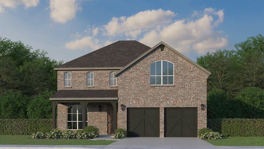 This lovely Craftsman-style home sits on a gorgeous homesite within the incredible master-planned community of Wellington! The two story home features four spacious bedrooms and four full bathrooms; making it very convenient to have a bath close by! The special primary suite includes a drop-in soaker tub, shower, private toilet, separate sinks and two walk-in closets. The open floor plan seamlessly connects the family room to the kitchen and dining area, creating an ideal space for entertaining. On cold winter days the fireplace will warm the family area and give ambiance to the dining space. The upgraded kitchen includes a large island with double sinks, dishwasher and space for counter stools. Adjacent to the sink is an expansive counter space, oven, microwave, walk-in pantry and utility room. The proximity of the outdoor patio and kitchen provides in-door and out-door cooking convenience. The hardwood flooring connects the family room to its next door media room and separate study perfect for an in-home office. Upstairs are two more bedrooms with connecting full bathrooms. Additionally, a large game room invites family and friends to enjoy games and activities together. Residents of the Wellington subdivision enjoy access to two pools, walking trails, parks, playgrounds and pavilions with grilling areas. This home truly combines comfort and convenience for each family member. The location is convenient to DFW Airport, shopping, dining and the highly rated Northwest ISD schools which are close by. The home will be completed in August 2026. To get a preview of this stunning new home, stop by American Legend Homes in Wellington for a tour.