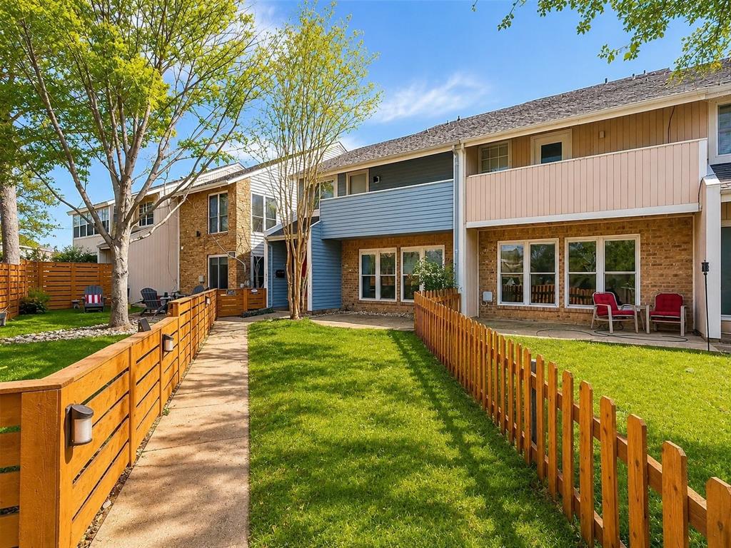 Welcome to Grapevine — one of the most loved communities in DFW and home to the Christmas Capital of Texas. This beautifully updated 2-bedroom, 2.5-bath townhome is just minutes from Historic Downtown Grapevine, great restaurants, wineries, shopping, and Grapevine Lake.
From the moment you walk in, the home feels fresh, comfortable, and move-in ready. Nearly every major update has already been done, including luxury vinyl plank flooring, renovated kitchen and bathrooms, energy-efficient windows, updated HVAC, new water heater, and more.
The layout offers plenty of space to spread out with two living areas, a large dining space, and two wood-burning fireplaces that make the home feel warm and inviting. Natural light fills the space throughout the day, giving it an open and welcoming feel.
Out back, you’ll find low-maintenance turf and a private hot tub — a perfect setup for relaxing evenings or entertaining friends without the upkeep of a larger yard. The community pool is also just a short walk away.
If you’ve been looking for an updated home in Grapevine that offers character, convenience, and easy living in a location people truly love, this one is worth seeing in person.

Located in an unbeatable area, you’ll be just minutes from Grapevine’s vibrant Main Street, boutique shopping, local restaurants, wineries, and quick access to DFW Airport.