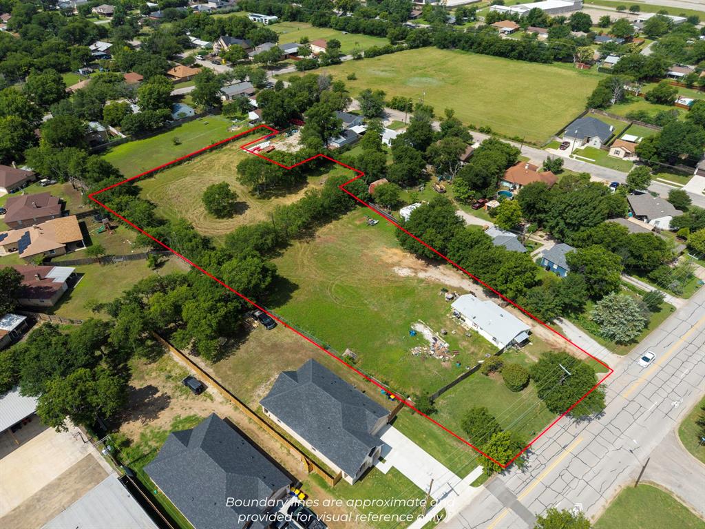 Rare opportunity to own 1.74 acres inside Loop 820 in White Settlement. The existing home is considered a tear-down. Enjoy the convenience of being just minutes from downtown Fort Worth, Lockheed Martin, NAS JRB Fort Worth, shopping, dining, and major highways. Don't miss this unique opportunity to build your vision in a prime location.