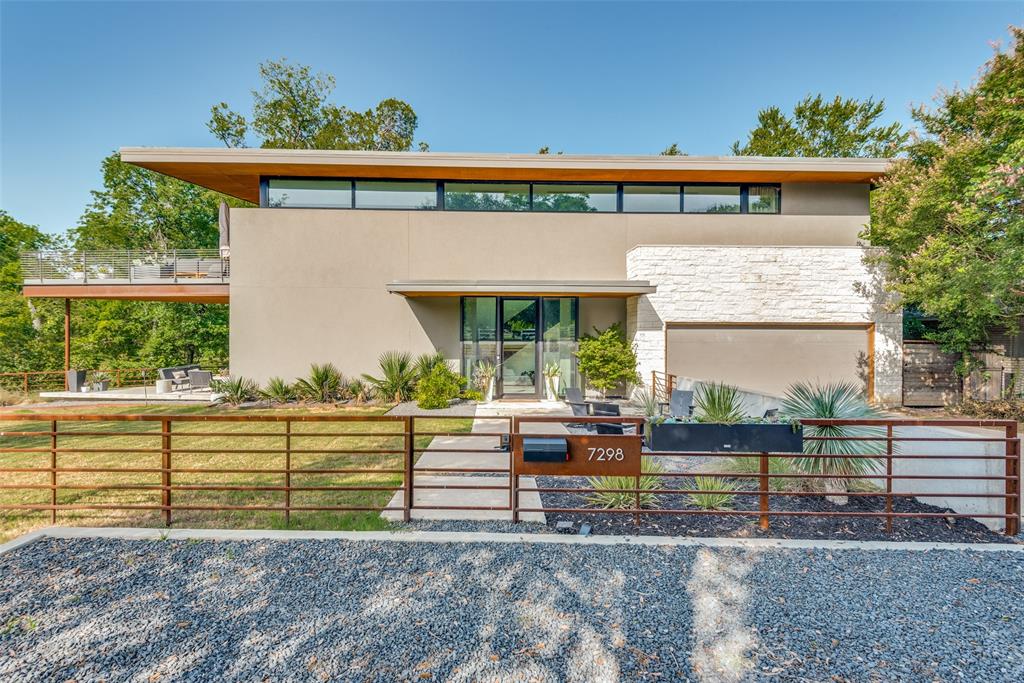 Welcome to this beautiful Contemporary home built in 2020 and located in the coveted Lakewood neighborhood. This modern marvel is located within close proximity to White Rock Lake and is within walking distance to many shops and restaurants located in Lakewood Village. The home boasts 3,565 SF, has 4 bedrooms, 3 bathrooms, an open floor plan, a large eat-in kitchen island, floor-to-ceiling windows, a large fenced in front yard, & outdoor patios on both the first and second floors of the home, perfect for anyone looking to entertain or relax outdoors.