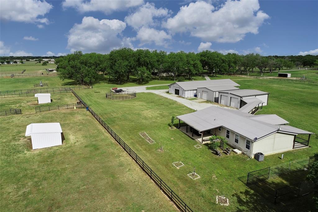 *BACK ON MARKET.  BUYER ISSUE, NOT INSPECTION ISSUE**Located deep in the heart of Horse Country, this well maintained and updated ranch is sited on 30 beautiful ag exempt acres formerly used as a pecan orchard with 7 cross-fenced sandy-loam pastures for horses and livestock**Blackjack RD is a quite county road with high-end horse and acreage properties, with proximity to Denton, Frisco, the future Dallas North Tollway extension and DFW Airport**Improvements include 3 residences, a 6-stall professional horse barn, two 1,200 SF steel I Beam utility buildings and 6 loafing sheds**The Main Stone home is beautifully done with an open floor plan that includes a wall of windows view of many of the mature pecan trees on the property**A second residence tastefully built in 2020 in a portion of the horse barn is 875 SF w 2 beds, kitch, and one bath w an office**Third residence is a modular 3 bed 2 bath 1,680 SF home completely remodeled with huge front and back porches and connected garage