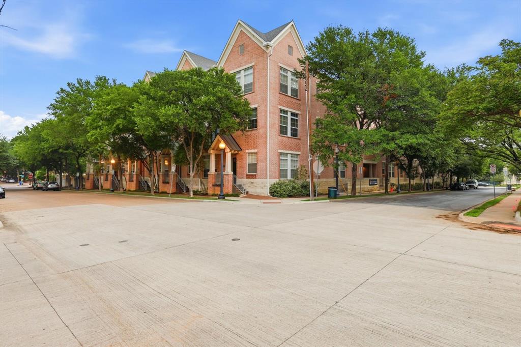 BEAUTIFULLY UPDATED.  Move in ready. - Incredibly well located in the HEART of Uptowns State Thomas District! Within steps of Klyde Warren, Griggs Park, Whole Foods, Katy Trail, McKinney Avenue Trolley, the Tollway, Downtown Dallas, Many Restaurants & Bars, Baylor Scott and White, Northpark, UT Southwestern, the Medical District, Dallas Love Field & DFW Airports. Comes with Under Ground Parking #117, and Storage # 147. Excellent wood style flooring, NO CARPET, and an open floor plan! Built-in microwave nice kitchen with expansive countertop - perfect for breakfast seating and entertaining. Large SS sink plentiful cabinetry with storage galore plus a pantry. Plenty of lights in the kitchen too. Custom closet system in primary master. Wonderful privacy in family room with treetop views and easy guest access and qjust steps from the sparkling pool with super easy access. The Belvedere provides 24-7 Concierge, Fitness Center, sparkling pool, Grills, & Gated Garage.  Showings are allowed from 9am and must finish by 7pm.  Condo is in the Uptown Dallas Public Improvement District. All condo owners must owner occupy for 24 months before any lease; 20% lease cap in effect. All leases must be at least a minimum of 12 months.