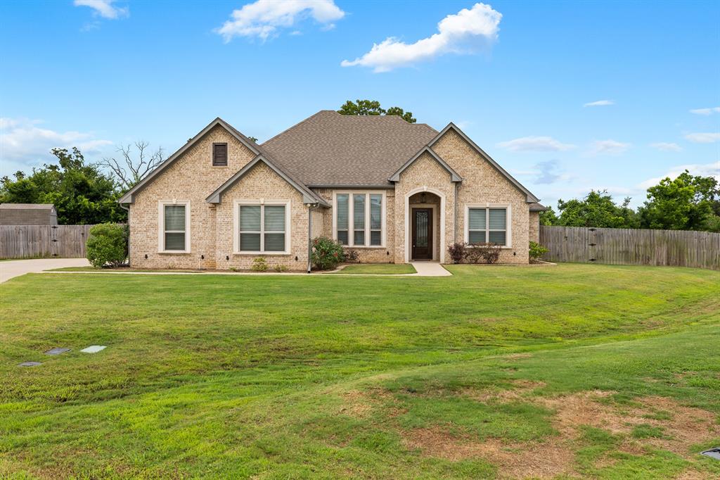 Welcome to your private retreat in the heart of Bullard, Texas! Nestled at the end of a quiet cul-de-sac, this charming 4-bedroom, 2-bathroom home offers the perfect blend of comfort, privacy, and convenience.Boasting a full brick exterior, this home delivers timeless curb appeal and low-maintenance durability. Inside, you’ll find a spacious and functional layout designed for both everyday living and entertaining. With four bedrooms and a dedicated office space, there’s plenty of space for family, guests, and to work. The thoughtfully designed split floor plan places the primary suite on the opposite end of the home, creating a private retreat complete with convenient access to the laundry room. Enjoy the peace and safety of no through traffic, making this location ideal for those seeking a quieter lifestyle. The absence of an HOA means more freedom and fewer restrictions. Whether you're relaxing at home or hosting gatherings, this property offers the space and setting to do it all. Don’t miss your chance to own a home that combines privacy, practicality, and small-town charm of Bullard, Texas!