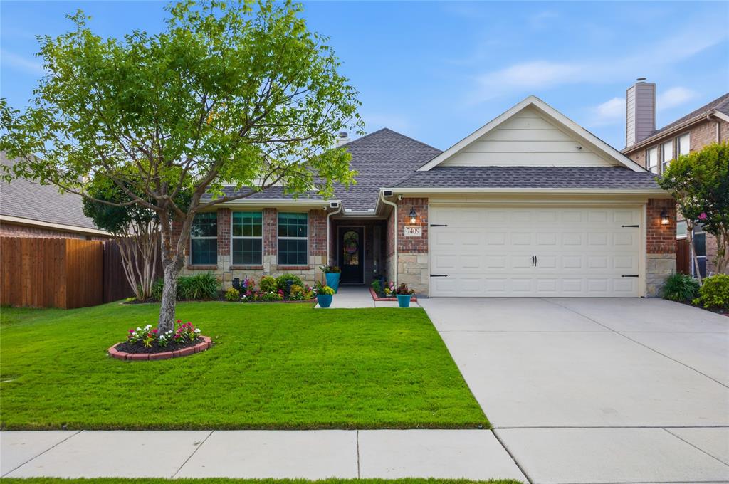 Welcome home to the safe and quiet neighborhood of Innisbrook Place. This well-maintained Riverside home boasts stunning curb appeal and a Yard of the Month lawn, offering both comfort and functionality. As you enter, you'll find two secondary bedrooms and a full bathroom to the left, while the home office or flex space is conveniently located to the right. The foyer opens into a bright and airy open-concept living area designed for both everyday living and effortless entertaining. The kitchen overlooks the living room, creating the perfect gathering space for family and friends. It features granite countertops, ample cabinet space, a spacious pantry, and a separate laundry room with additional storage. The dining area is filled with natural light and is conveniently situated adjacent to the kitchen. Privately tucked away at the back of the home, the spacious primary suite offers privacy away from the rest of the bedrooms. The ensuite bathroom features dual vanities, a garden tub, a separate walk-in shower, and a large walk-in closet. Step outside to enjoy the covered patio, perfect for barbecues or relaxing evenings. The home is ideally located just one block from the community pool and pond, where you can walk your pets. Walking distance to Boswell High School and a 5-minute drive to the shopping center. The refrigerator, washer, and dryer will convey with the sale, making this home truly move-in ready. For added peace of mind, the seller has attached the inspection report.