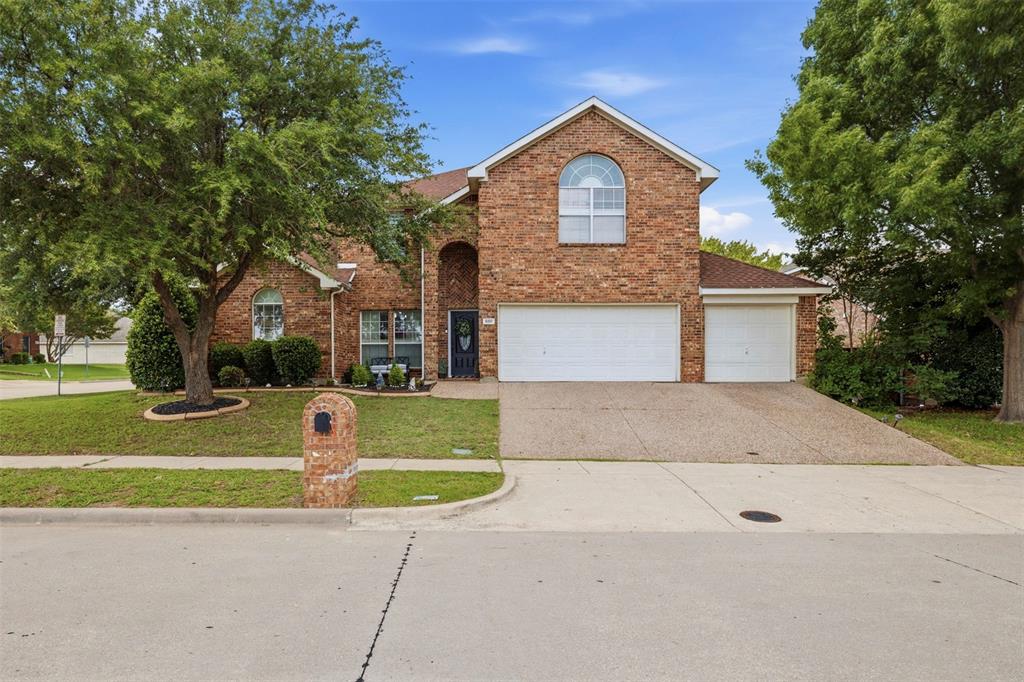 Beautifully updated 5-bedroom, 4-bath home with a 3-car garage, situated on a desirable corner lot in a prime McKinney location just a 5-minute walk from McKinney Boyd High School. This flexible floor plan offers two bedrooms and two full bathrooms on the main level, creating ideal options for guests, a home office setup, or multi-generational living. The main living area features soaring ceilings, a dramatic two-story brick fireplace, and windows that bring in abundant natural light. Designed for everyday functionality and entertaining, the kitchen offers an island, gas cooktop, painted cabinetry, updated kitchen countertops, new sink, new faucet, updated cabinet hardware, and open flow to the breakfast area and living room. Notable 2025–2026 updates include updated flooring throughout, new baseboards, paint touch-up, replaced light fixtures throughout, updated door and cabinet hardware, painted bathroom vanities, replaced bathroom sink faucets, updated bathroom mirrors, deep cleaning, and roof maintenance completed in 2026. Major improvements include roof replacement in 2018, one water heater replaced in 2024, and AC maintenance completed in 2023. The home also features a spacious primary suite, flexible secondary bedrooms, upstairs living or game room potential, mature trees, a manageable backyard, and storage shed. Conveniently located minutes from Kroger, Walgreens, Baylor Scott & White Medical Center, restaurants, shopping, entertainment, and everyday conveniences, with easy access to US-75, Hwy 380, Dallas North Tollway, and major roads. Move-in ready with a clean, cohesive look throughout—this is an opportunity you will not want to miss.
Listing Agent is also a part owner-seller.