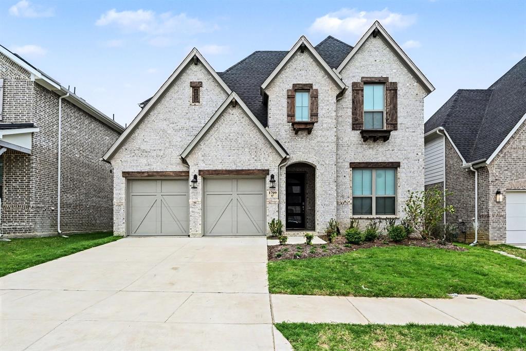 Welcome to this stunning 4-bedroom, 4-full-bath home in the highly desirable Pecan Square community! The open-concept layout is flooded with natural light and perfect for entertaining. The modern kitchen features plenty of storage, stainless steel appliances, and a breakfast bar, while the spacious living and dining areas flow seamlessly for family gatherings. Retreat to the primary suite with a luxurious ensuite bath and walk-in closet, plus three additional bedrooms and baths for family, guests, or a home office. Step outside to the large backyard, ideal for play or outdoor entertaining. Located in the award-winning Northwest ISD, zoned for Johnie Daniel Elementary, Gene Pike Middle, and Byron Nelson High School. Enjoy community amenities including a clubhouse, pool, playground, and trails. Don’t wait—schedule your showing today!