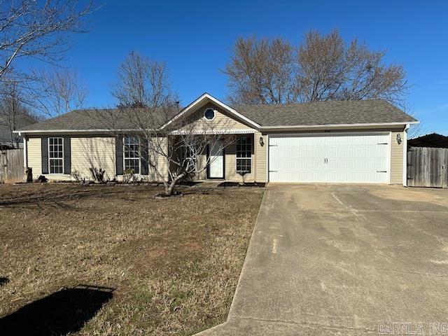 WOW! Pretty much completely Remodeled!  BRAND NEW Roof, HVAC System, Paint, Floors - LVP in Living and Baths and kitchen and dining and carpet in bedrooms, Granite in Kitchen and baths, Fans and Fixtures and Hardware and cabinets in kitchen and SS appliances and much more! Open floor plan and besides 2 car garage with auto opener it has secured and covered parking and additional pad for another car or perfect for boat or ATV. Fenced in back yard and Bryant Schools! Qualifies for Rural Development too! Can show anytime! Agents,                  PLEASE SEE AGENT REMARKS!