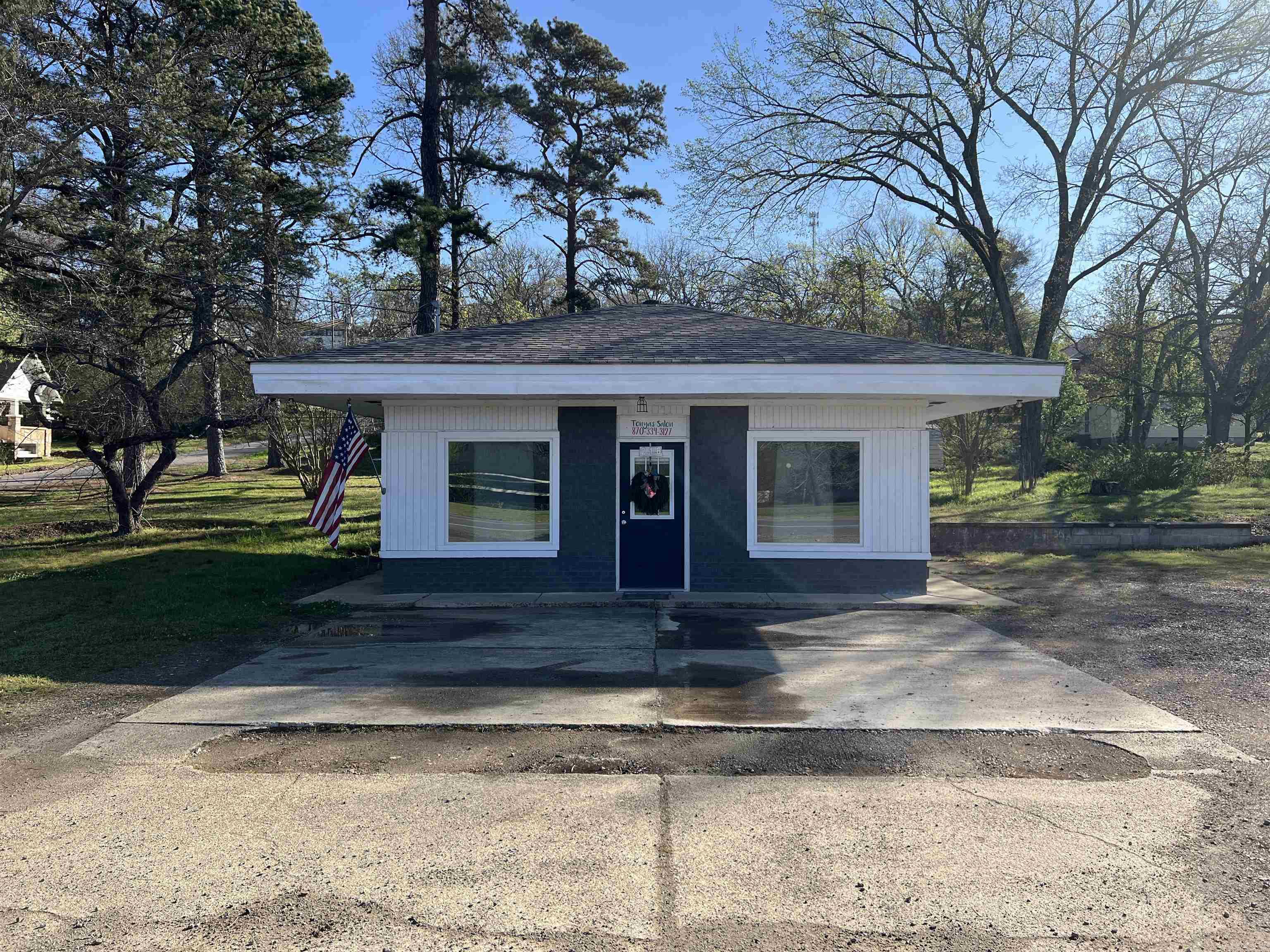 Prime Commercial Opportunity – Turnkey Salon on Busy Highway Near Caddo River.Don’t miss this exceptional opportunity to own a well-maintained, move-in-ready commercial property in a high-visibility location. Currently operating as a hair salon, this versatile 504 sq ft building is ideal for a variety of business ventures.  Property Highlights: Size: 504 sq ft Established Use: Active hair salon (perfect for continued use or easy conversion) High Traffic Location: Positioned directly on a busy highway for maximum exposure Proximity: Conveniently located near the scenic Caddo River, attracting both local and tourist traffic  Recent Upgrades Include: New roof New energy-efficient windows Modern mini-split HVAC systems New hot water heater Updated electrical system Updated plumbing  This property offers peace of mind with major updates already completed, minimizing maintenance costs and allowing you to focus on growing your business. Whether you’re an investor, entrepreneur, or salon professional looking to expand, this property combines location, functionality, and value.