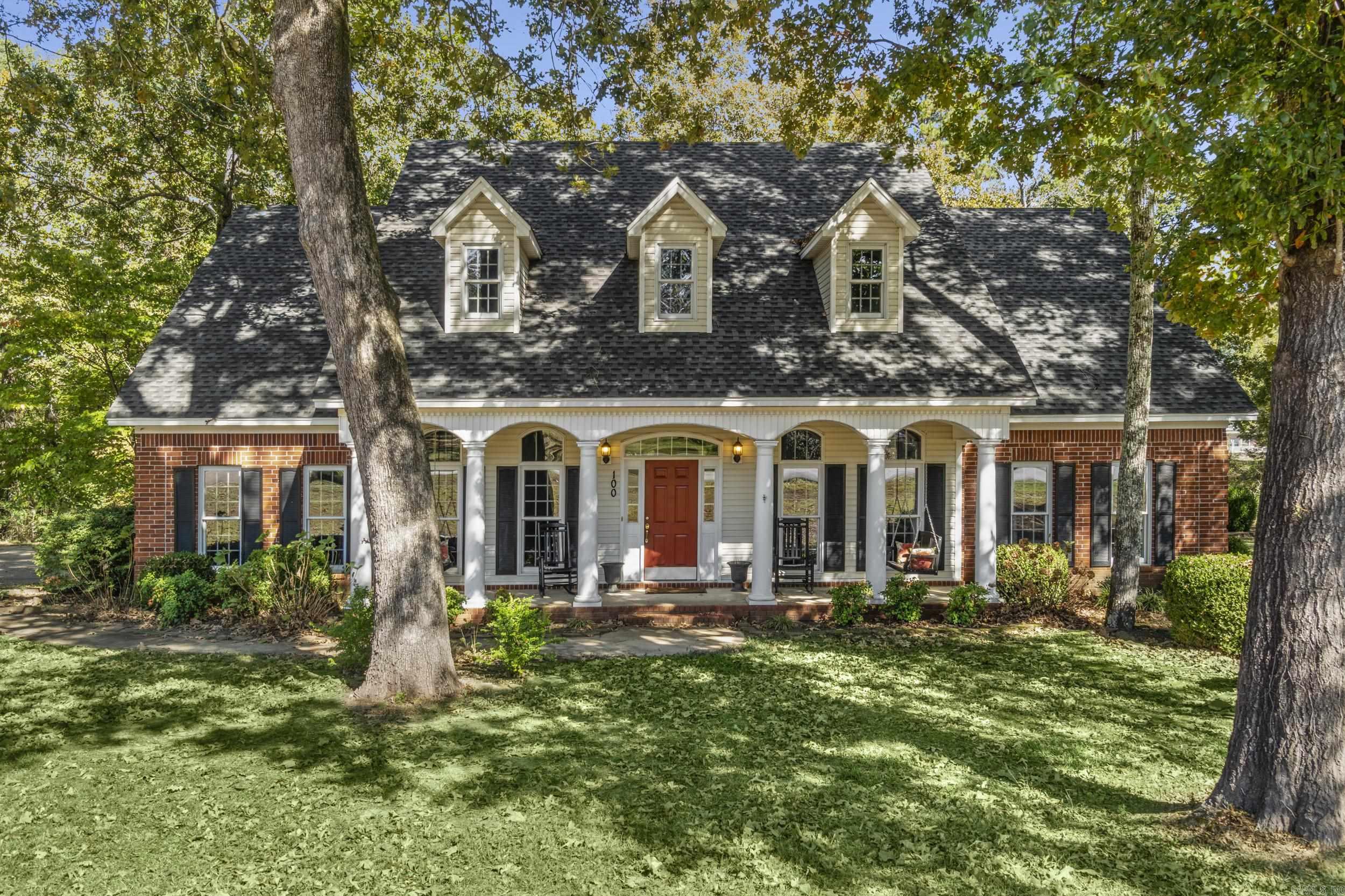 Price Reduced! Welcome to your dream retreat — a stunning 4,000+/- sq ft two-story home with a separate 1,500+/- sq ft guest house, all nestled on 1.59+/- beautifully landscaped acres just outside the Searcy, AR city limits. This property offers the perfect blend of luxury, comfort, and privacy. The main home features 4 spacious bedrooms and 3 full bathrooms, an office, and multiple living areas ideal for family gatherings or entertaining guests. A cozy wood-burning fireplace anchors the living room, creating the perfect spot for chilly evenings. Recent updates include a new roof, new HVAC systems, and fresh flooring throughout — ensuring worry-free living for years to come. Step outside to enjoy the park-like setting, where manicured landscaping and mature trees frame a picturesque creek that winds through the backyard. The fully updated 2-bedroom, 2-bath guest house provides endless possibilities — perfect for extended family, visitors, or even rental income. This exceptional property combines the tranquility of country living with modern updates and convenience.