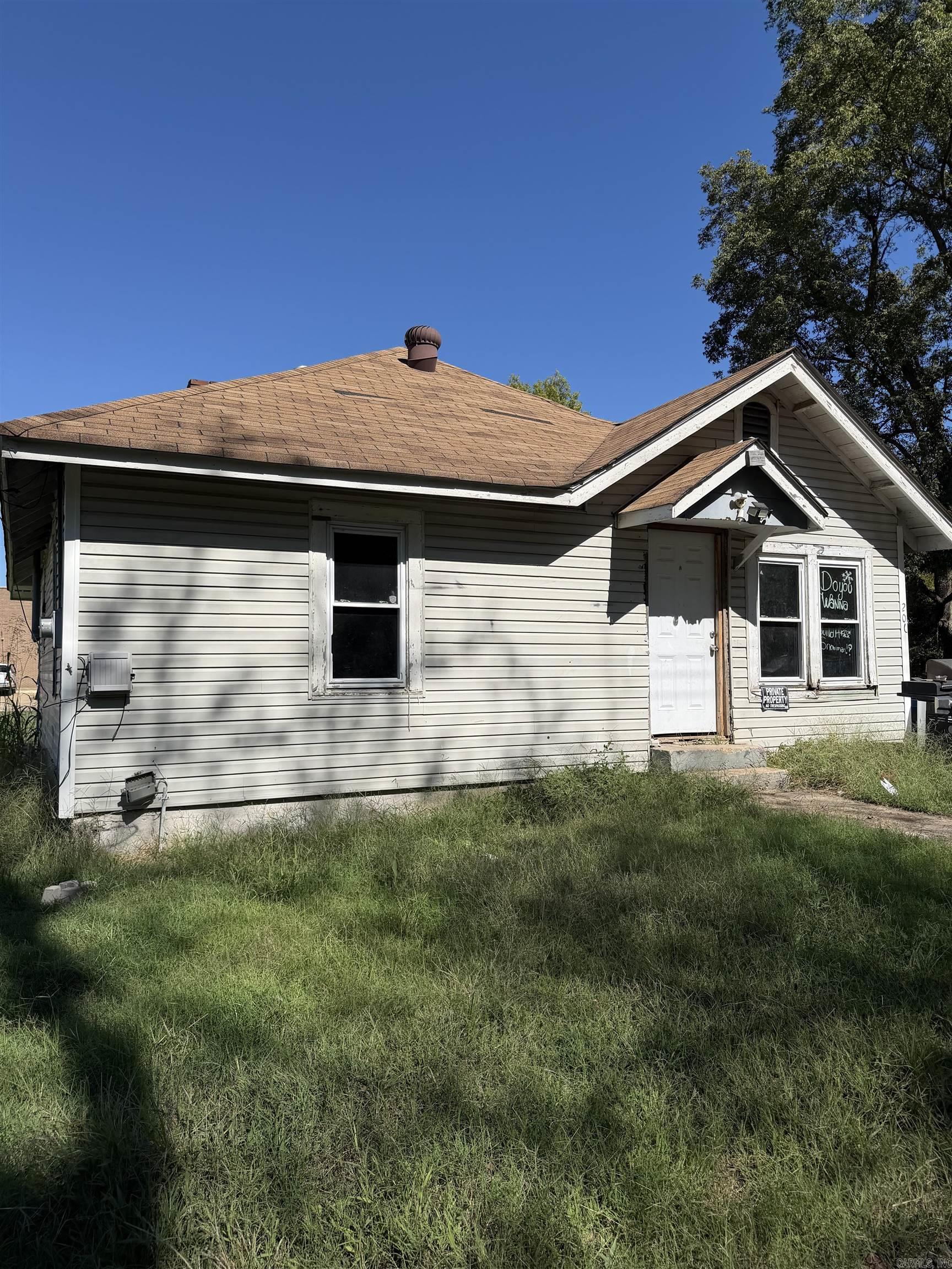 Great investment lot with utilities already established. Value in land only, though there is a 1,008 sqft structure on property.