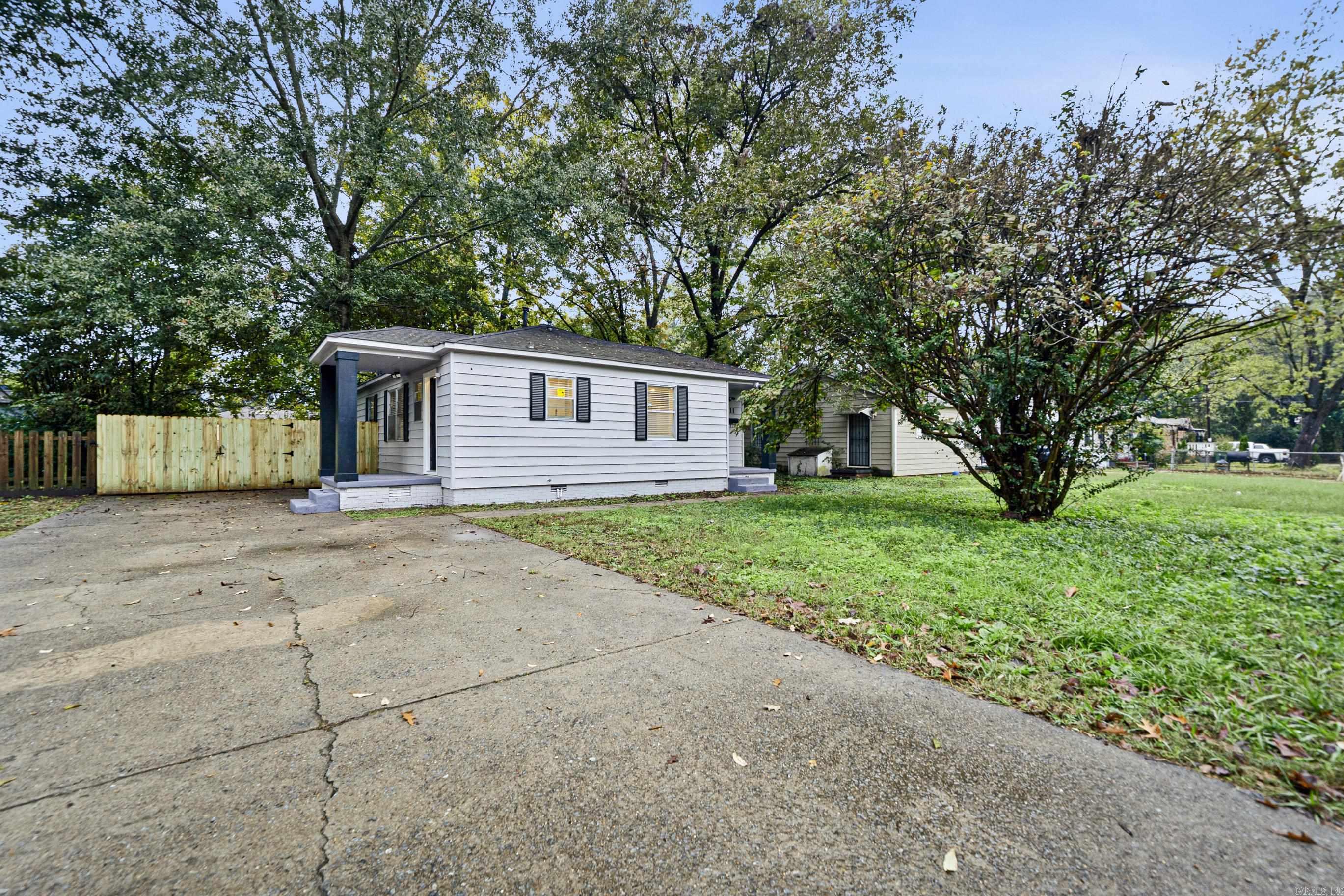 Move in ready!  This home features brand new LVP flooring throughout, sleek stainless steel appliances, and beautiful quartz countertops that elevate the entire space. Major updates already done for you. Nestled in a quiet neighborhood while still being conveniently close to the park, airport, and quick highway access. This one truly checks all the boxes.