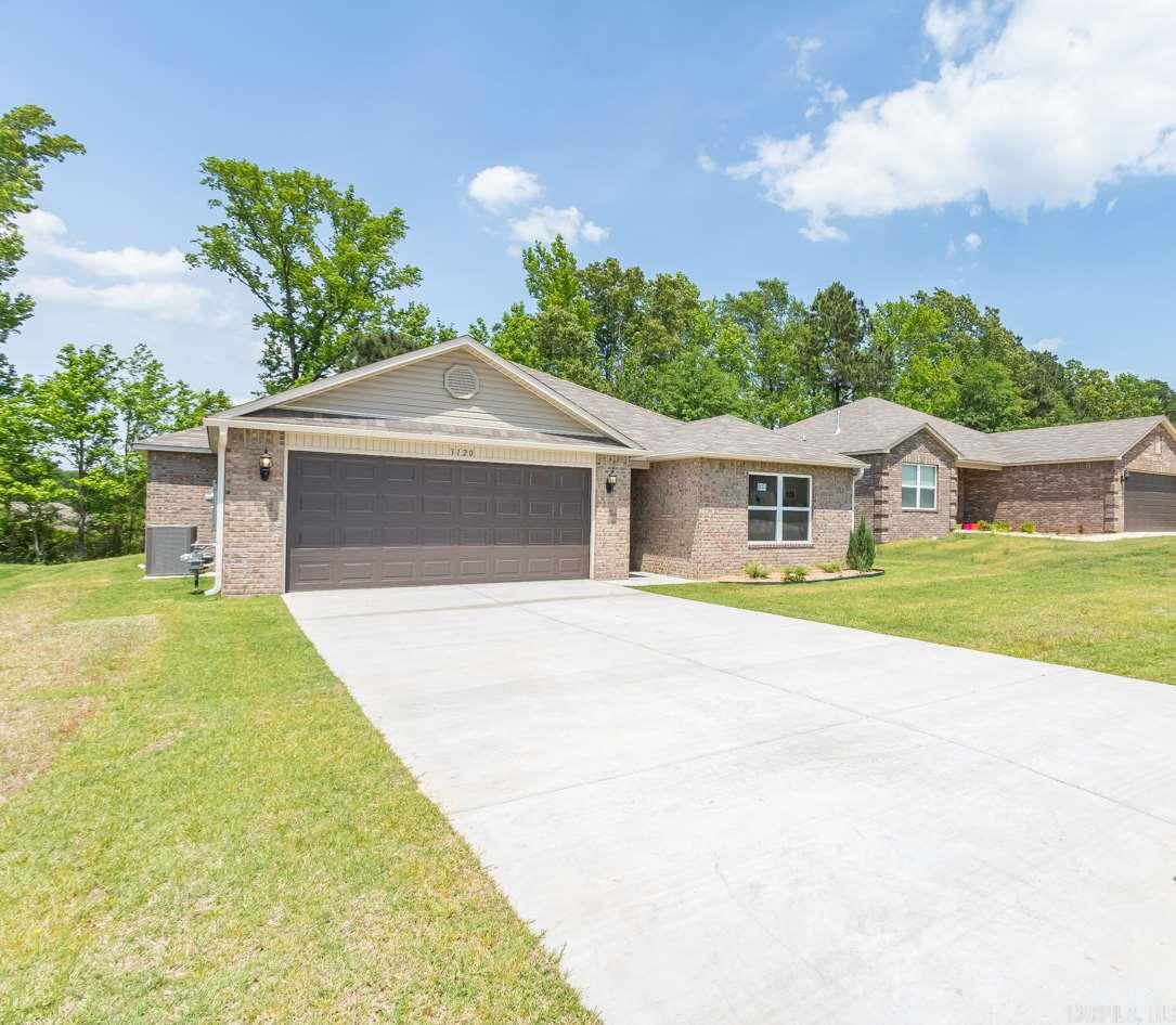 Rural Development area! Rausch Coleman Taylor, 3 sides brick. This lovely foyer entry home with the open concept kitchen and family room in the rear of the house. Raised ceiling in living areas. Kitchen has smooth top range with microwave hood combo. Luxury Vinyl plank, granite, ceiling fans, side by side refrigerator, marble bathroom counters