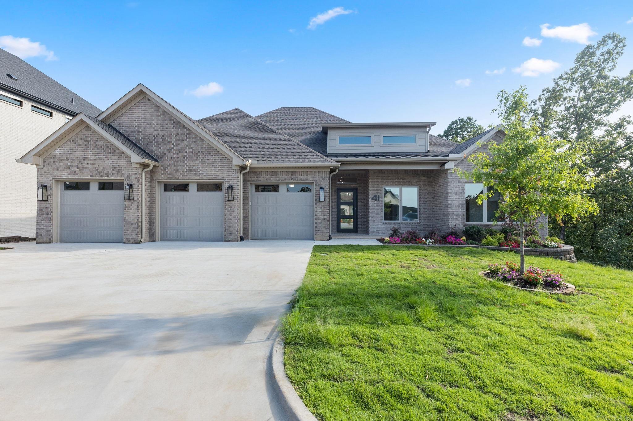 Fabulous New Construction built by Dillon Homes just completed: This 4 BR 41/2BA feature large open concept chef's kitchen and pantry, double wide frig/freezer included, 48" gas range, double oven, wet bar with ice maker and drink cooler. Lots of built ins and extra storage, a wonderful master suite. Rear tiled porch with fireplace and built in gas grill, office, 3 car garage with stairs leading to storage, electric car charger, pella windows and doors. This cul-de-sac lot has a private green space to the rear, plus fenced in yard, upgraded landscaping, alarm & prewired for audio. A must see!
