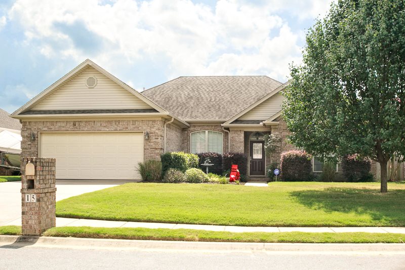 You Will LOVE this Classy Home ~ The entry way Welcome's you into the raised Dining Room & Large Living Room with Built in Book Cases. The Split Floor Plan Offers Two Bedrooms with a Jack and Jill Bath, Large Closets and Roomy Rooms. Custom Stained Cabinet's and Granite Countertops will WOW you in the kitchen with eat in Breakfast area. Oversized Master Suite has room for all your needs. You and the entire family will want to hang out in the backyard with the pool and large deck to lounge!