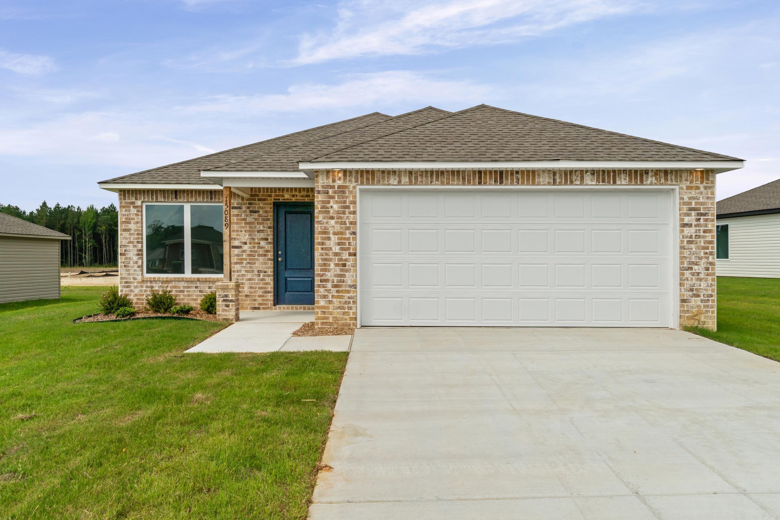 The appealing  Carlisle plan is rich with curb appeal with its welcoming covered entryway and front yard landscaping. This one-story home features 3 bedrooms, 2 bathrooms, as well as a flex room. The living room is an open layout into the dining area and kitchen. Enjoy abundant counterspace and a large pantry as well! The master suite features a walk-in closet. The laundry room, conveniently located just off the garage, is perfect for any sized family. Learn more about this home today!   **SEE SHOWING REMARKS & AGENT REMARKS FOR IMPORTANT INFORMATION**
