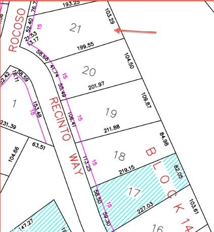 East End Subdivision lot. Half acre lot.