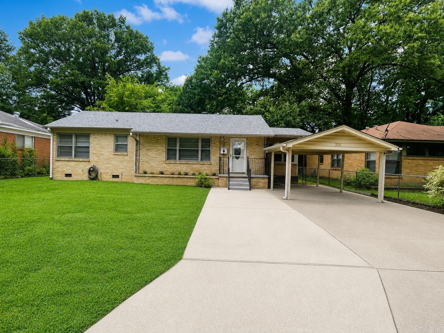 This well-maintained home has original hardwood floors, newer kitchen appliances, and a newer roof & HVAC system, all replaced in 2023. Except for the stove top, it is brand new! replaced 6/20/2026. This home has storm doors and windows and is move-in ready. Great shaded backyard with mature trees - great for family fun and entertaining. This is a must see property!