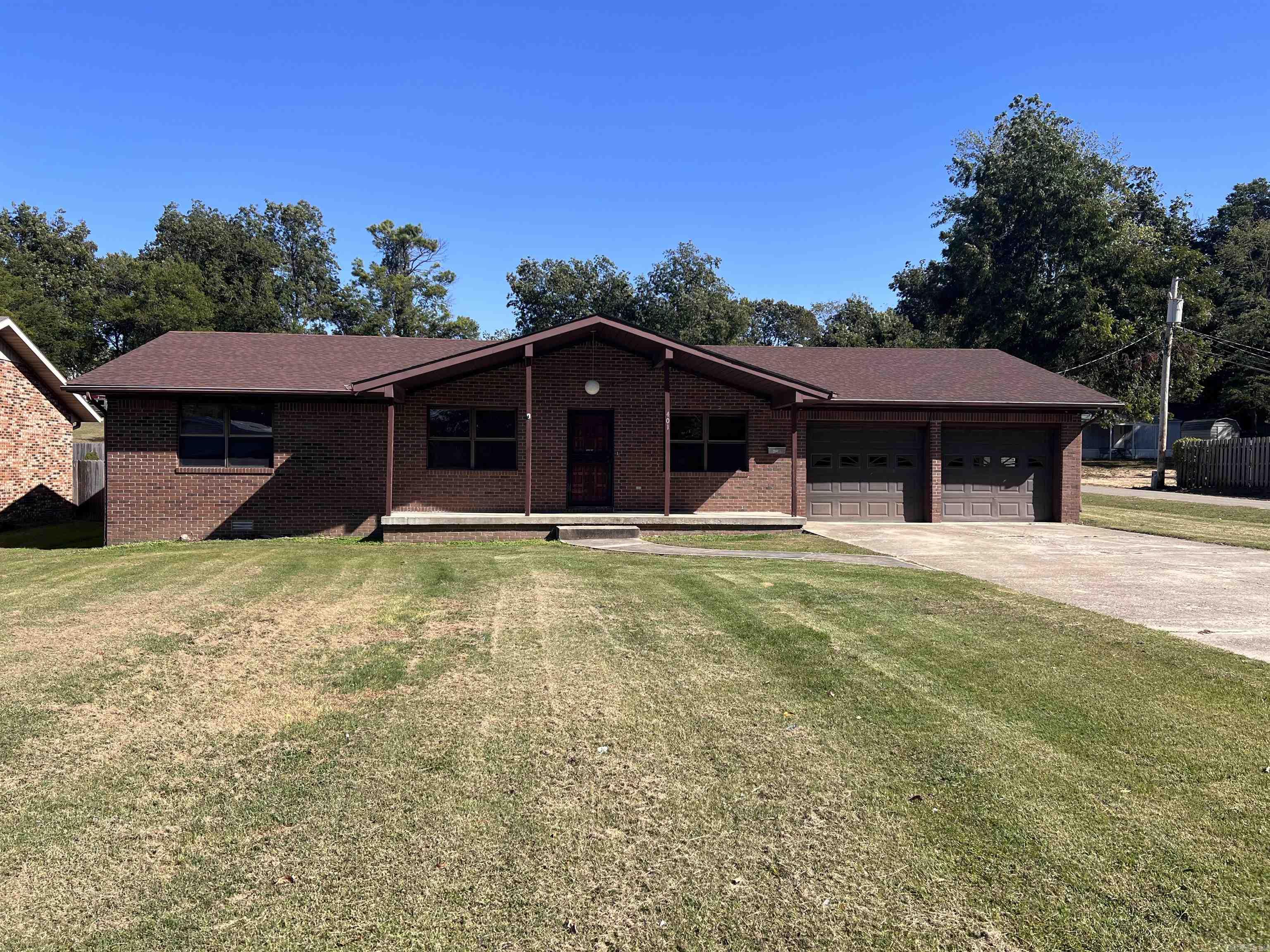 Very well built 3BR 2BA all brick home with oversized 2 car garage sitting on large corner lot which includes a privacy fence and 10x14 storage shed.  Home has been well maintained and is ready for your personal touch.  See agent comments.