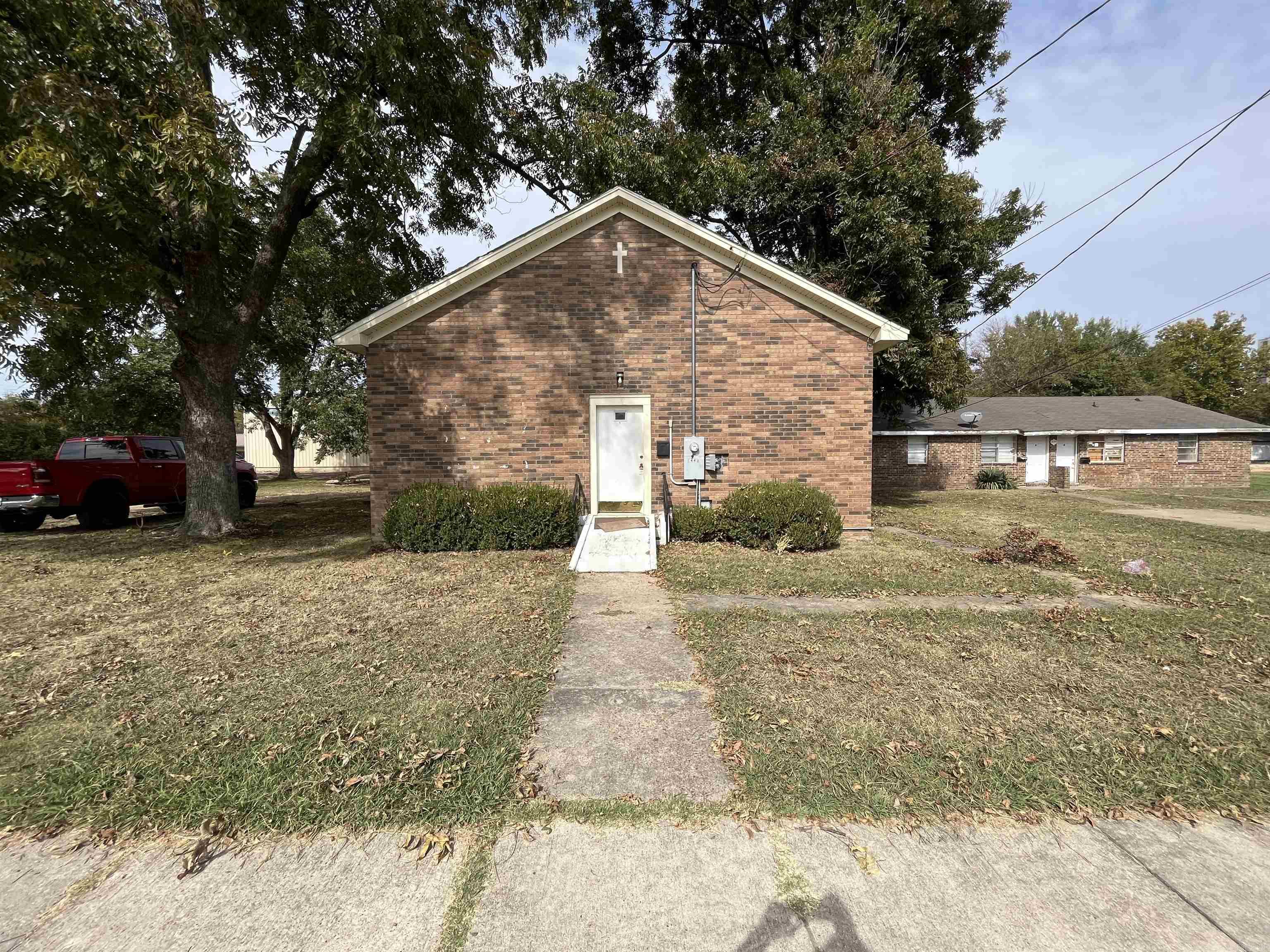 Church building for lease.  Triple net lease with 1 year minimum.