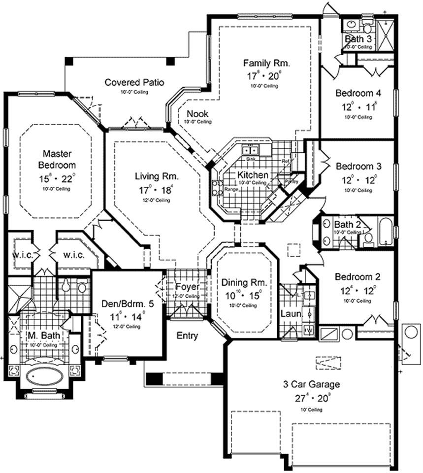Gorgeous new construction with many extras! Formal dining & living room with French doors leading to the patio with outdoor kitchen. Spacious kitchen has breakfast bar, pantry & double oven. Family room with gas fireplace. Expansive master with tray ceiling, dual closets & lavish bath with jetted tub, dual vanities & separate water closet. Three large bedrooms & two baths on opposite end of home. Office area sits off of the entry. Other amenities include three car garage, built-in desk area & laundry room.