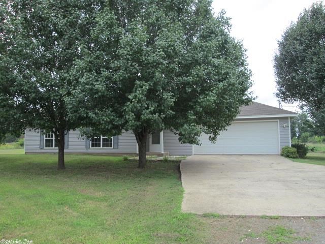 Located off of Hwy 64 on Cedar Valley Dr in Cedar Valley Subdivision. Vinyl siding home with two car garage. Split floor plan with three bedrooms and two baths. Eat in kitchen opens to large living room.HUD case # 031-398827 sold "AS IS".. Log on www.hudhomestore.com to submit offers and www.mmrem.com for management information.