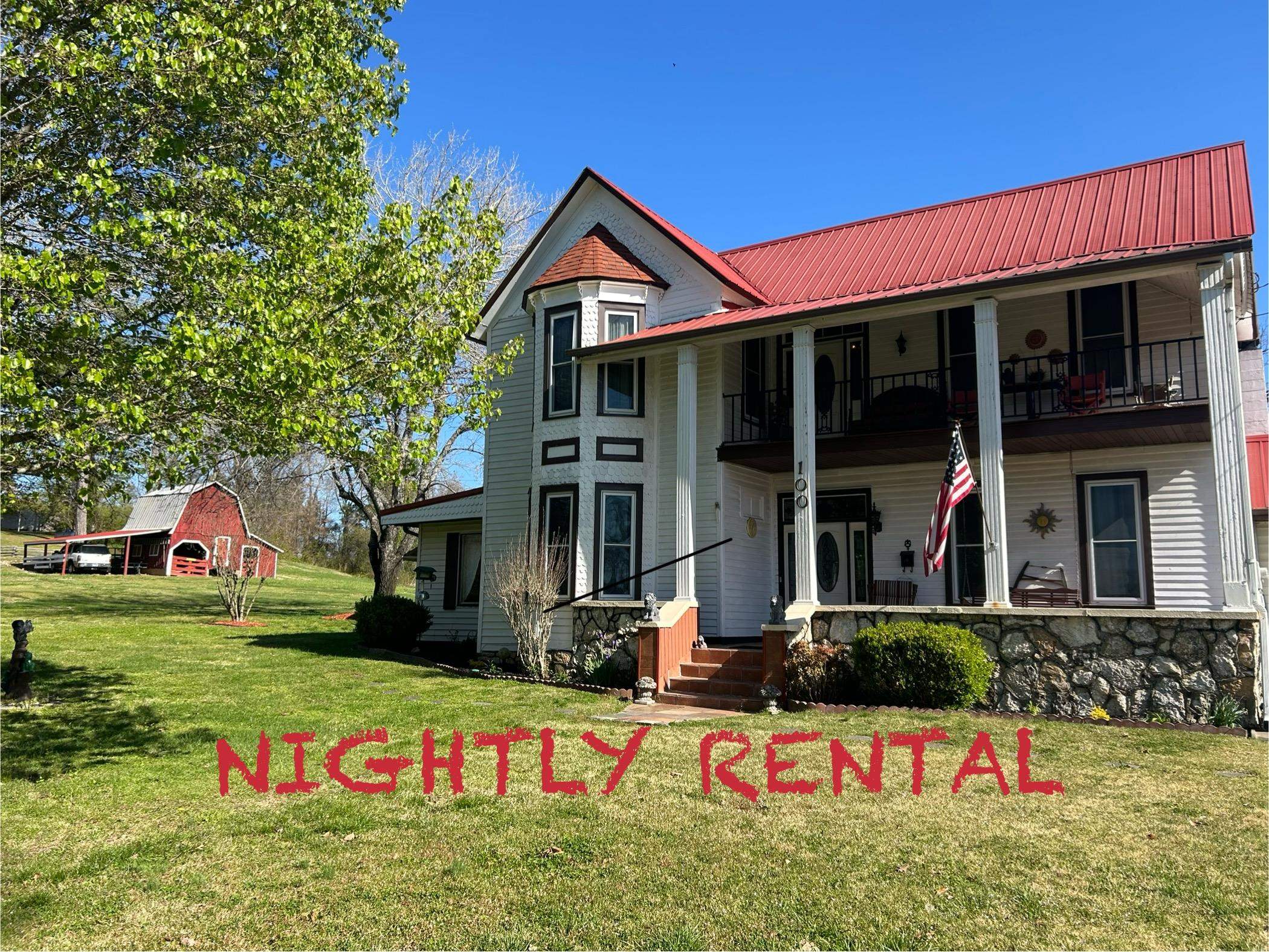 Nightly Rental! Come experience one of the oldest, well-maintained Victorian-style homes in Old Hardy Town! Positioned on top of a hill overlooking Hardy with a view of Rainbow Lake!  Well-manicured lawn with lots of room to enjoy outside activities such as horseshoe pitching, beanbag toss or just relaxing around the campfire.  This is a fully furnished home and is available to rent nightly or weekly. Home will accommodate up to 8 people. Parties & smoking are strictly prohibited.  Owners occupy the attached apartment and will be on-site.  There is a lot of history they would love to share with guests.  Guests will have full access to main living area (excluding attached apartment & laundry) including fully-equipped kitchen, dining room, living room, man-cave, 4 bedrooms & 2 bathrooms.  $175/night for two people. Additional charges per person per night plus taxes & fees. We do not provide any boating equip., but there are canoe/kayak rental places nearby.  Main street offers numerous shopping & browsing opportunities with restaurants and an ice cream/candy shop! Loberg park has playground and a walking trail along the river.