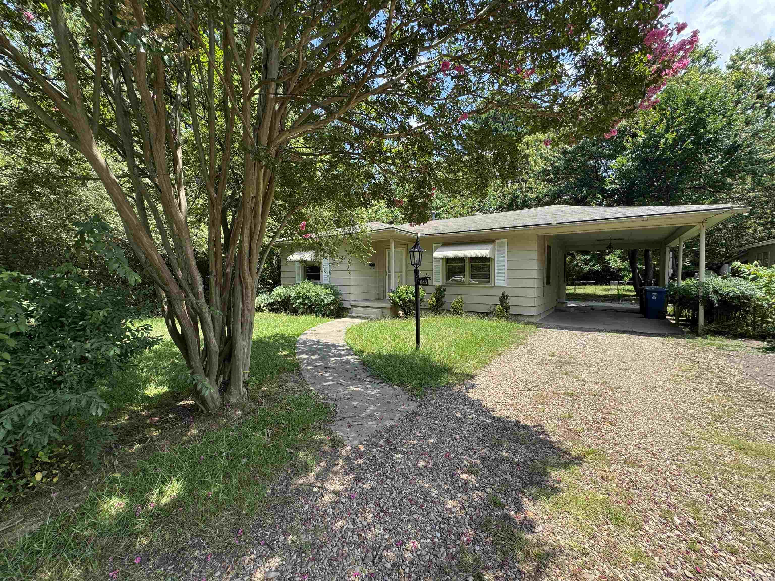Investment opportunity! Conveniently located within city limits and just minutes from colleges, restaurants, shopping, the county library, and interstate access. The kitchen offers adequate cabinet storage, and the primary bedroom features two closets, including a walk-in closet. Enjoy a large backyard with plenty of room for outdoor entertaining, gatherings, and everyday enjoyment. Property is being sold as is.  (Agents see comments)
