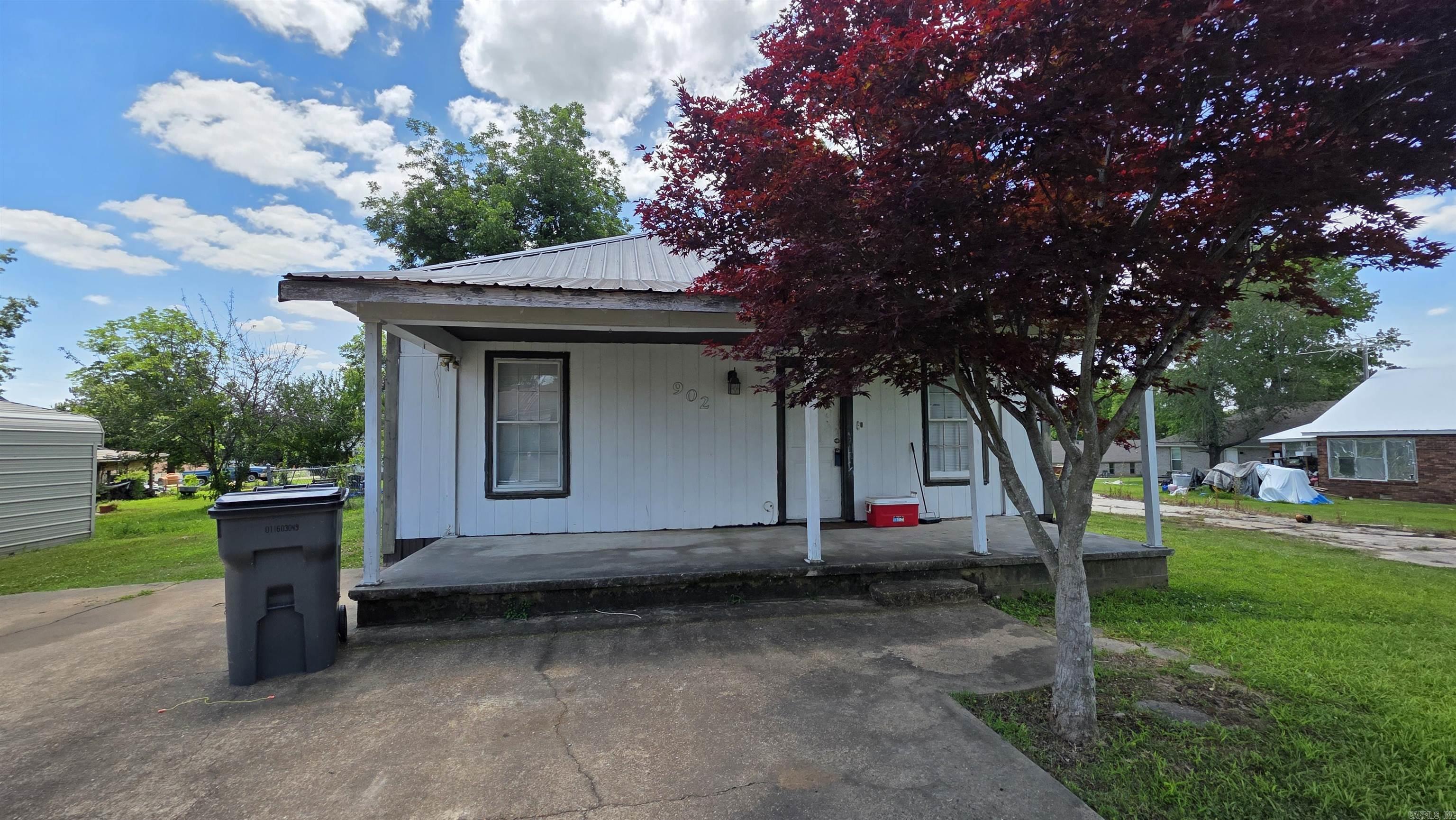 Attention Investors! Plenty of meat on the bone so to speak with this one! Home has a metal roof put on the last 10 years, additional outbuilding available as well, refrigerator, washer & dryer all to convey with property! Call your favorite agent to take a look! WILL NOT GO FHA, RD OR VA!
