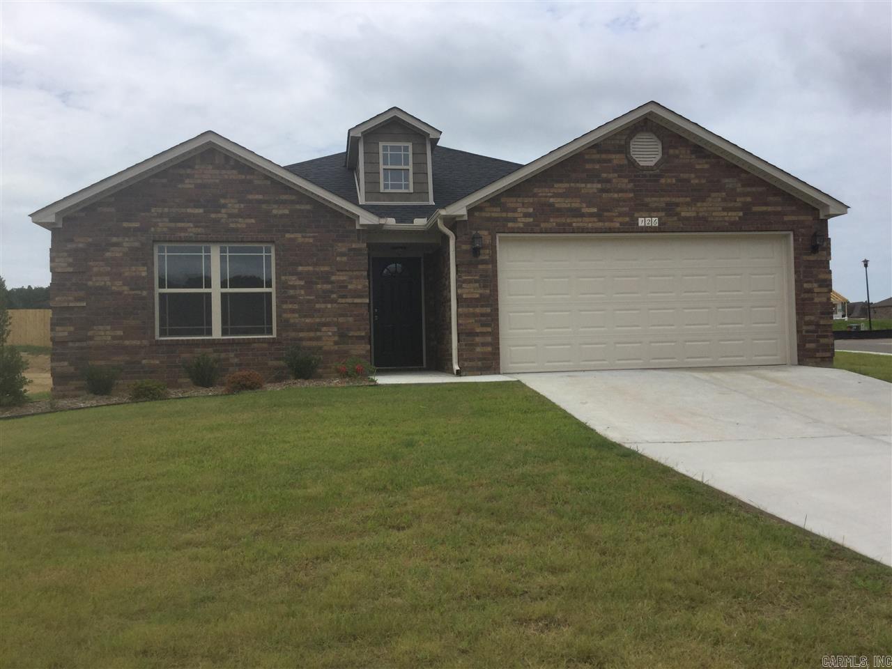 MOVE IN SPECIAL- $250 Off First Months Rent with 1yr lease signed before 7/31/17. Real Property Management. Call 501-222-1009 today or visit http://www.rpmcentralar.com to apply online. 2015 construction 3br 2ba Home with 1375sq ft. in Southern Comfort Estates.  $1025/mo and $1025 deposit. This community is only 15 minutes from the Little Rock Air Force Base, and only 20 minutes from the NLR/LR metro area. Cabot School district, 2 car garage, all brick exterior, electric cooktop stove, dishwasher.
