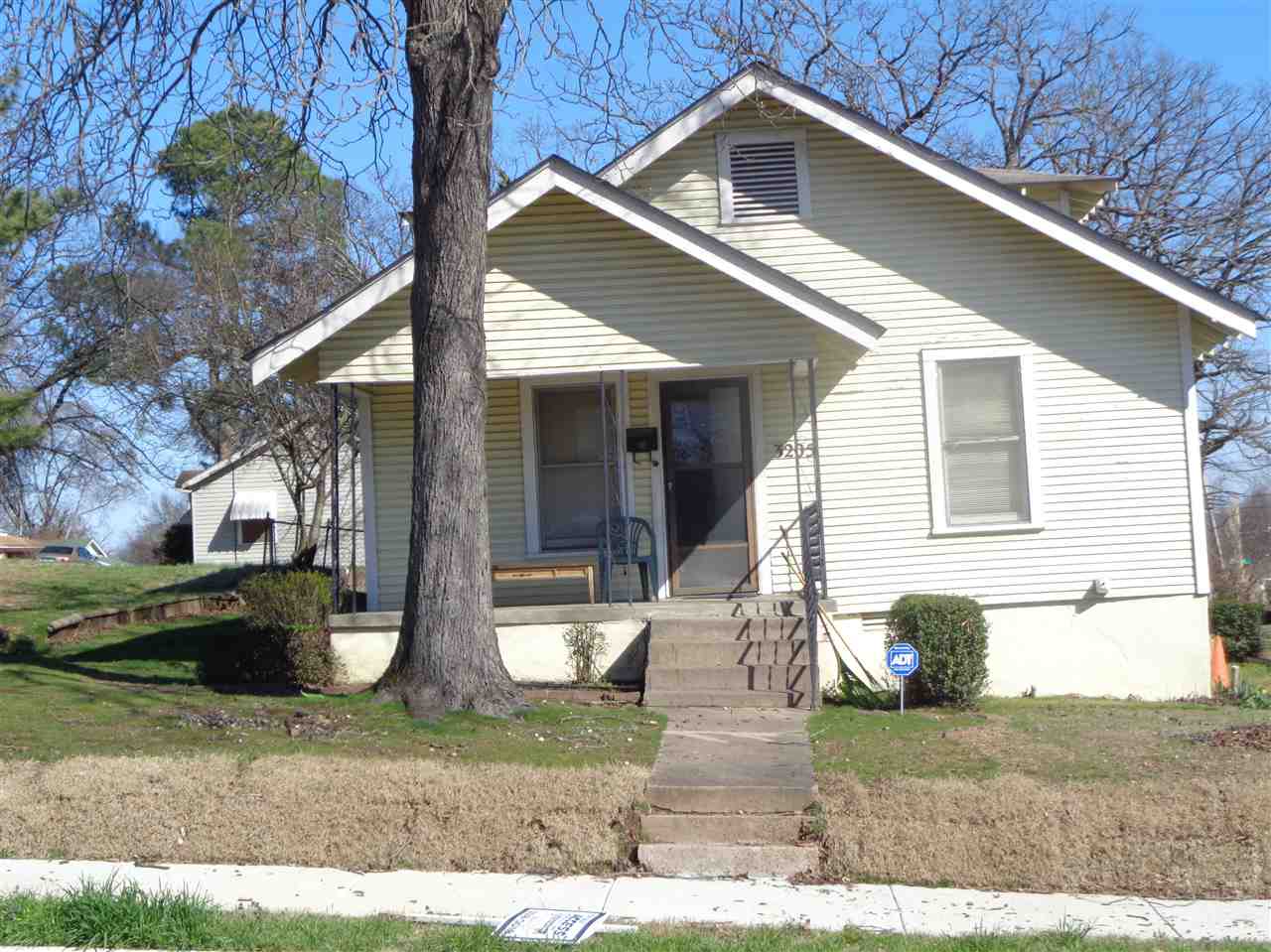 Good investment property or right for a project with 3-4 bedrooms, 1 & 1/2 baths, living room, dining room, large kitchen area in this 1 & 1/2 story frame house. 2 bedrooms are downstairs and 1-2 bedrooms are upstairs. Property is being sold " AS IS". Seller will make no type of repairs, provide seller disclosure statement nor a termite policy. 24 hour notice needed for any showings. Agents please check remarks section