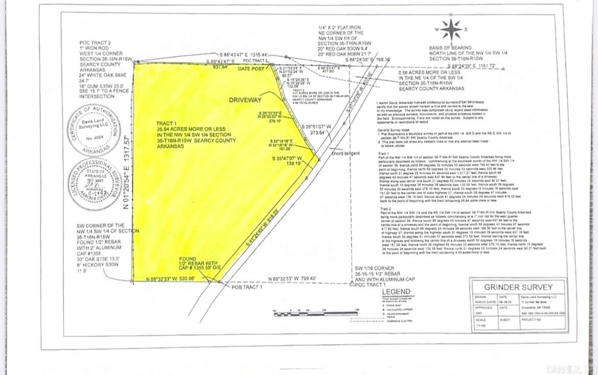Great opportunity with over 800 feet of nicely paved Highway frontage! Just minutes from the Buffalo National River, Ozark National Forest, Sylamore WMA, Loafer’s Glory WMA, and the White River, offering endless opportunities for outdoor recreation. This land is waiting for someone to come develop it! Prime opportunity for a residential or commercial development. Electricity and water at the road. Property address is not actually 10000, it's just like that for listing purposes. These 26.94 Acres are being sold from Parcel #001-03702-009.