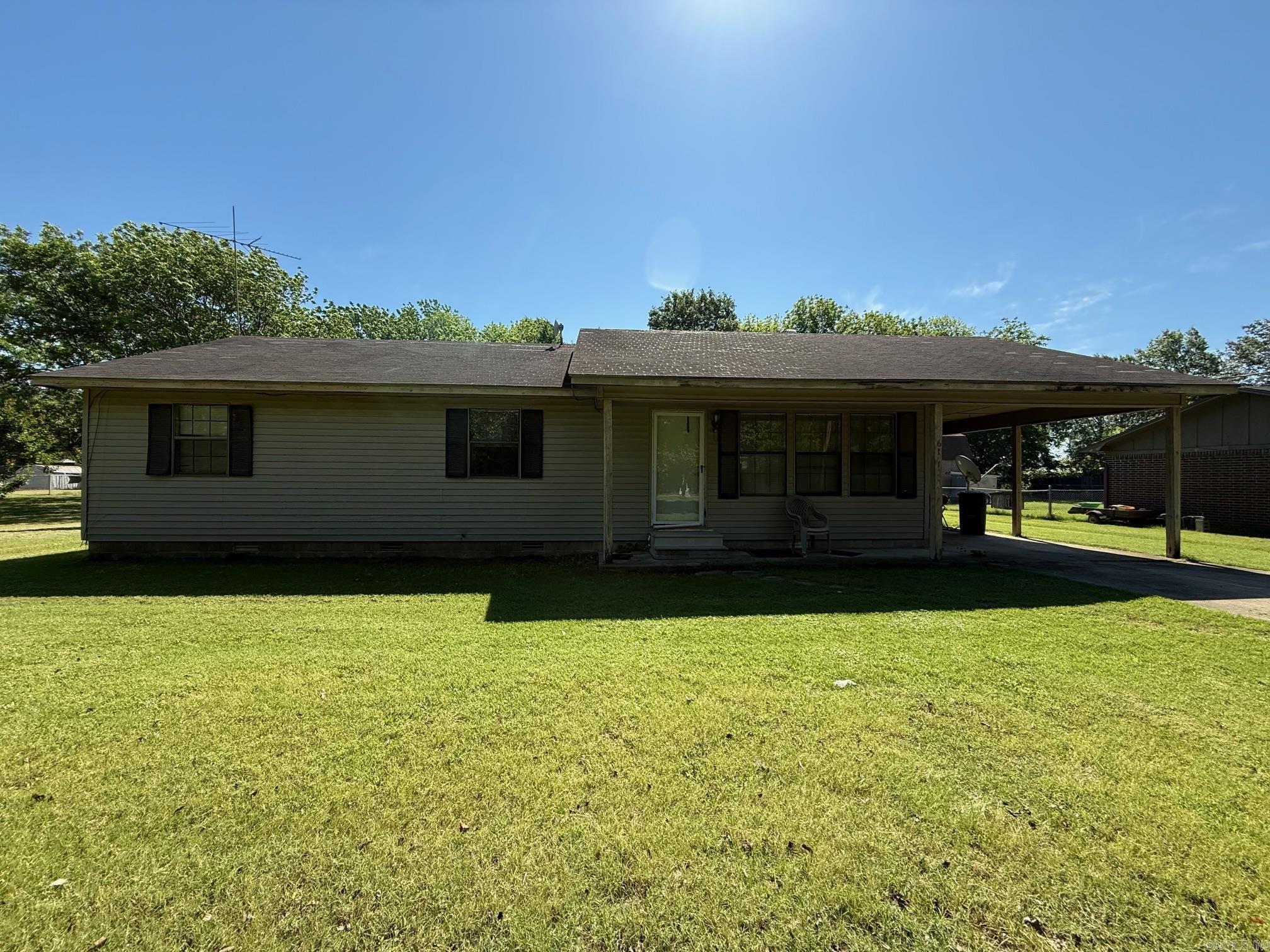 Welcome to your next home or next investment opportunity in the heart of Hazen. Home owners enjoy comfortable living with spacious interiors, large kitchen and laundry room. Home sits on an oversize lot, just needs some TLC. Waiting for you!  Home is being sold as-is; where-is. No Seller Disclosure and no seller repairs. AGENTS SEE CONFIDENTIAL REMARKS!