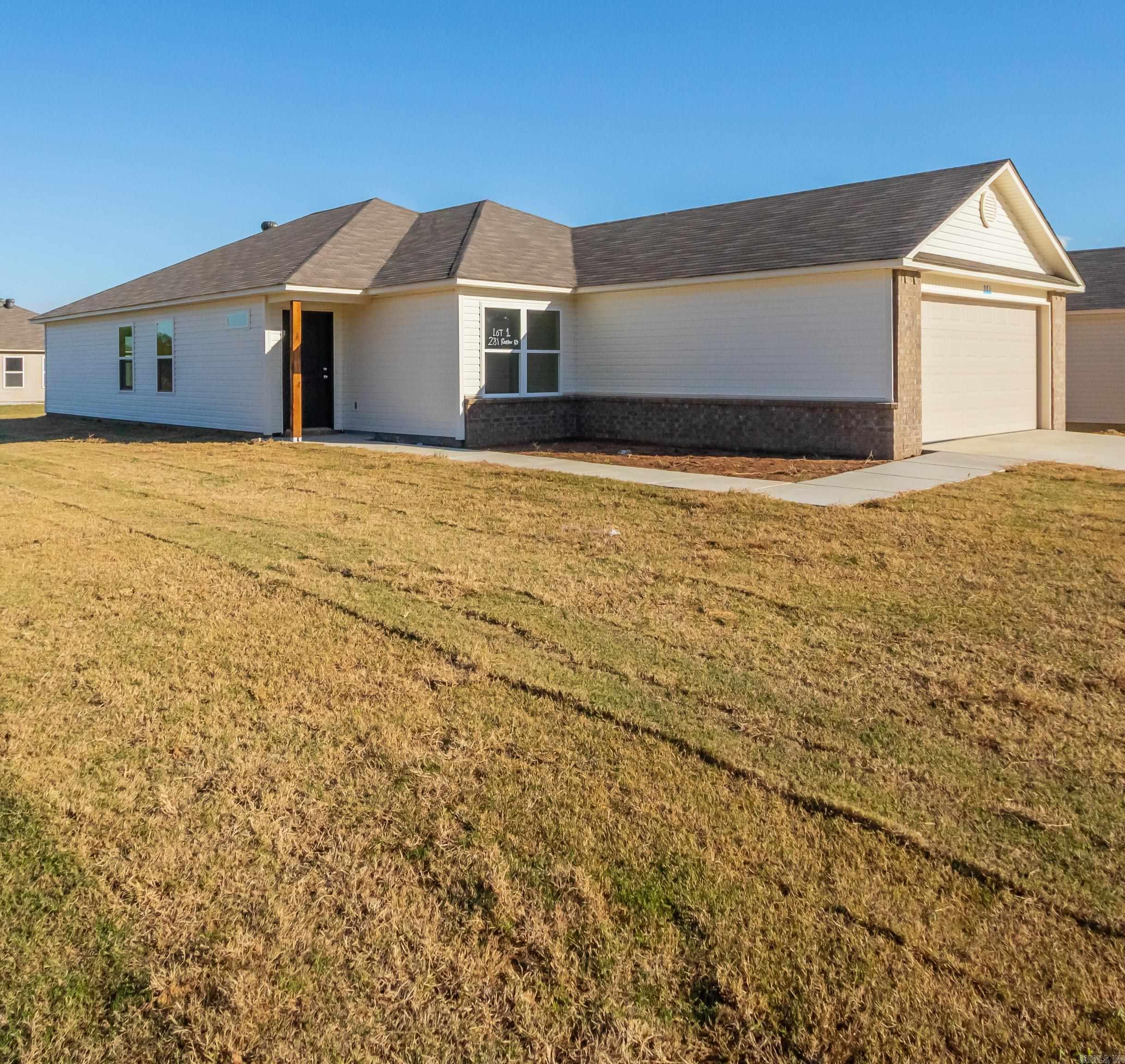 The lovely Pinehurst plan! The keyword for this plan is "open"! From the entry, through the Kitchen, to the Great Room, the space is open and easy. The Kitchen has a large pantry closet. Between Bedrooms 2 and 3, the Bathroom and the Laundry Room are just steps away. The Master Bedroom boasts a generous square shaped closet.   THIS HOME IS SCHEDULED TO BE COMPLETE IN LATE SEPTEMBER.
