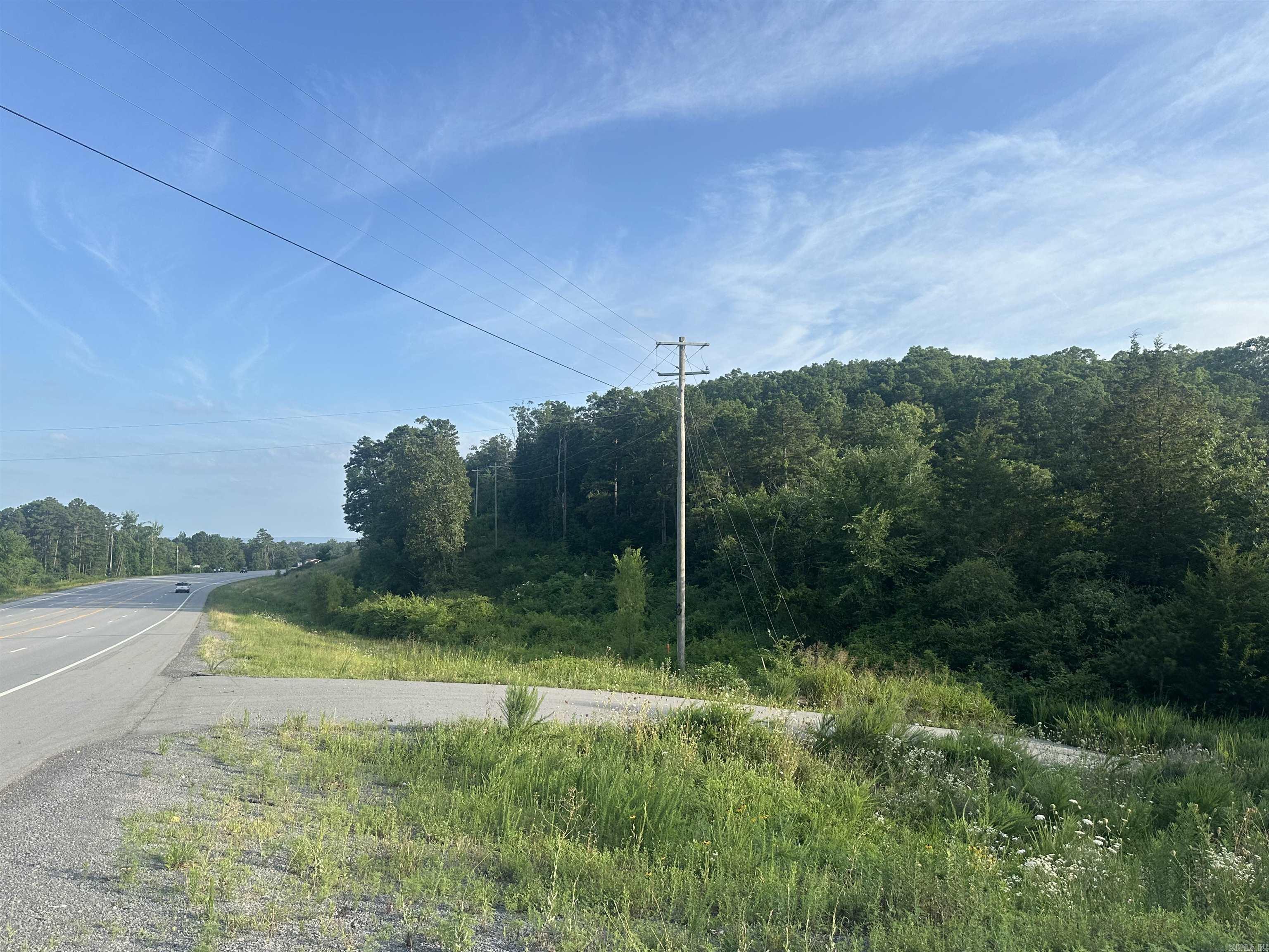 Looking for the perfect piece of Arkansas land? This 34.35 acre property offers beautiful, mature timber, incredible hunting opportunities, and the perfect setting to build your dream home or hold as an investment. With 381 feet of hwy 65 frontage and 1351 feet off the back, this property provides excellent access and depth. It also features no zoning restrictions, making it ideal for commercial use, residential development, or a combination of both. With direct access from hwy 65 and utilities already available at the road- Petite Jean Electric, fiber internet, and water- it's ready for your vision.