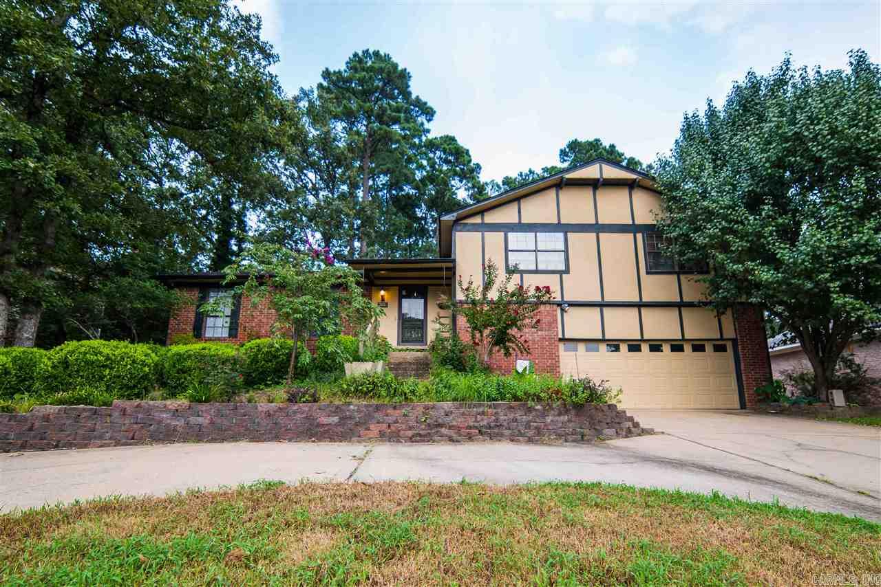 Centrally located WLR move-in ready w/ new 30-yr roof, new gutters, re-painted exterior, circle driveway, +home warranty.  Hardwoods office & new bath w/ walk-in shower +custom vanity. Built-ins wrap fireplace of great room. Renovated kitchen w/ granite breakfast bar +tile backsplash +stainless steel appliances +pantry +breakfast room w/ bay window. Covered patio. New french drains. Spacious bonus room w/ wet bar +wine cellar +tall ceilings & basement w/ ample storage. All new carpet upstairs +His&Her vans.