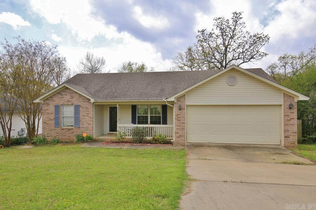 Very cute house in Sherwood area.  updated paint, floors, and new carpet in bedrooms. Nice kitchen with stainless appliances. Open living area,  Split bedroom floor plan 3 BR, 2 BA and a wonderful deck for entertaining and privacy fence with a large back yard. This property qualifies for Rural Development loan