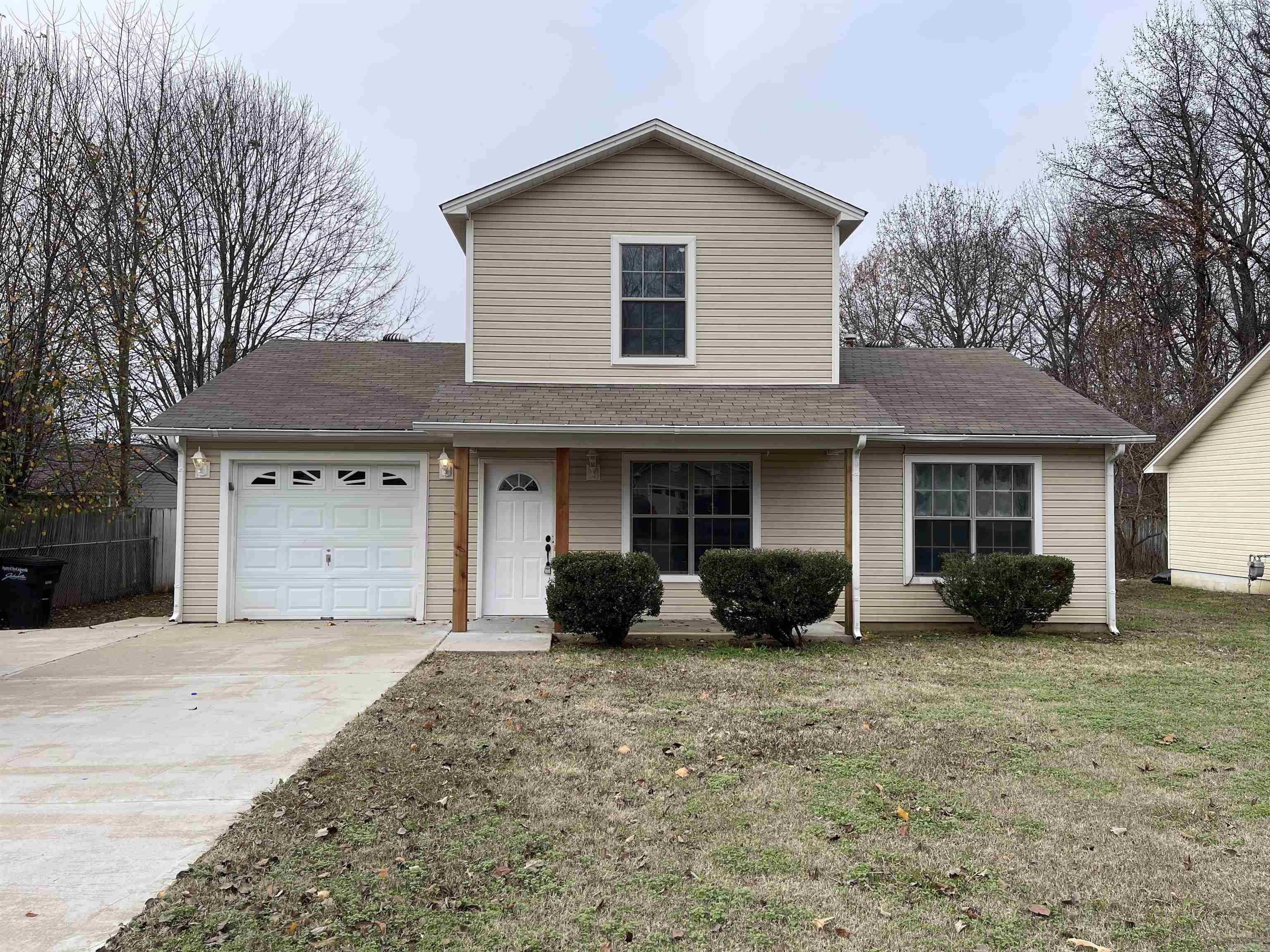 Beautifully fully updated 3 bedroom, 2 bathroom townhouse with garage, privacy fence and storage shed. New appliances, countertops and fixtures, hard floors throughout and freshly painted! Within minutes from everything but tucked in a less trafficked cove. This one won't last long!  *No pets allowed