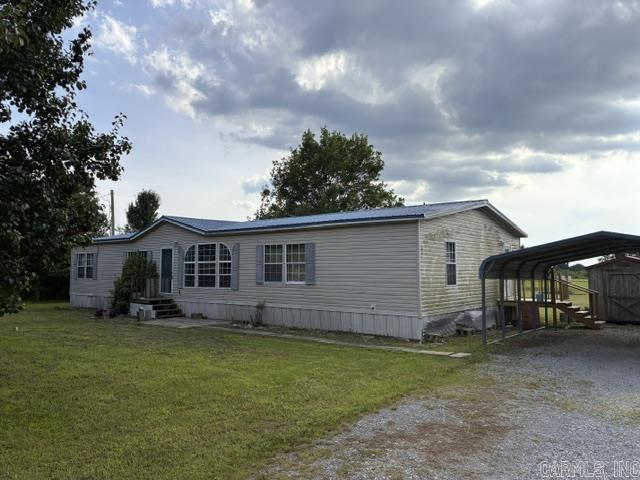 2008 Manufactured home. 5 Bedrooms 3 baths. Sits on 1 acre within the Cedar Valley Subdivision III.