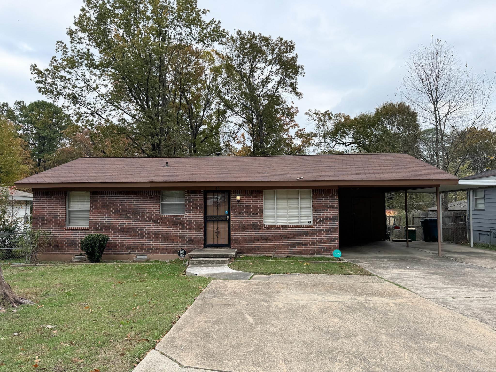 Cute home in a quiet Little Rock neighborhood! Just minutes from I30. HVAC approximately 2 years old, Water heater replaced in 2022, Electrical Panel replaced in 2019. Other recent updates include a new stainless steel electric stove, new vinyl flooring in kitchen, new subfloor and flooring in hall bath, new subfloor and flooring in 1/2 bath. The refrigerator, washer and dryer will convey. Seller believes there is hardwood flooring under the carpet. Large, level yard is fully fenced. Property is being sold As-Is. Schedule your showing today!