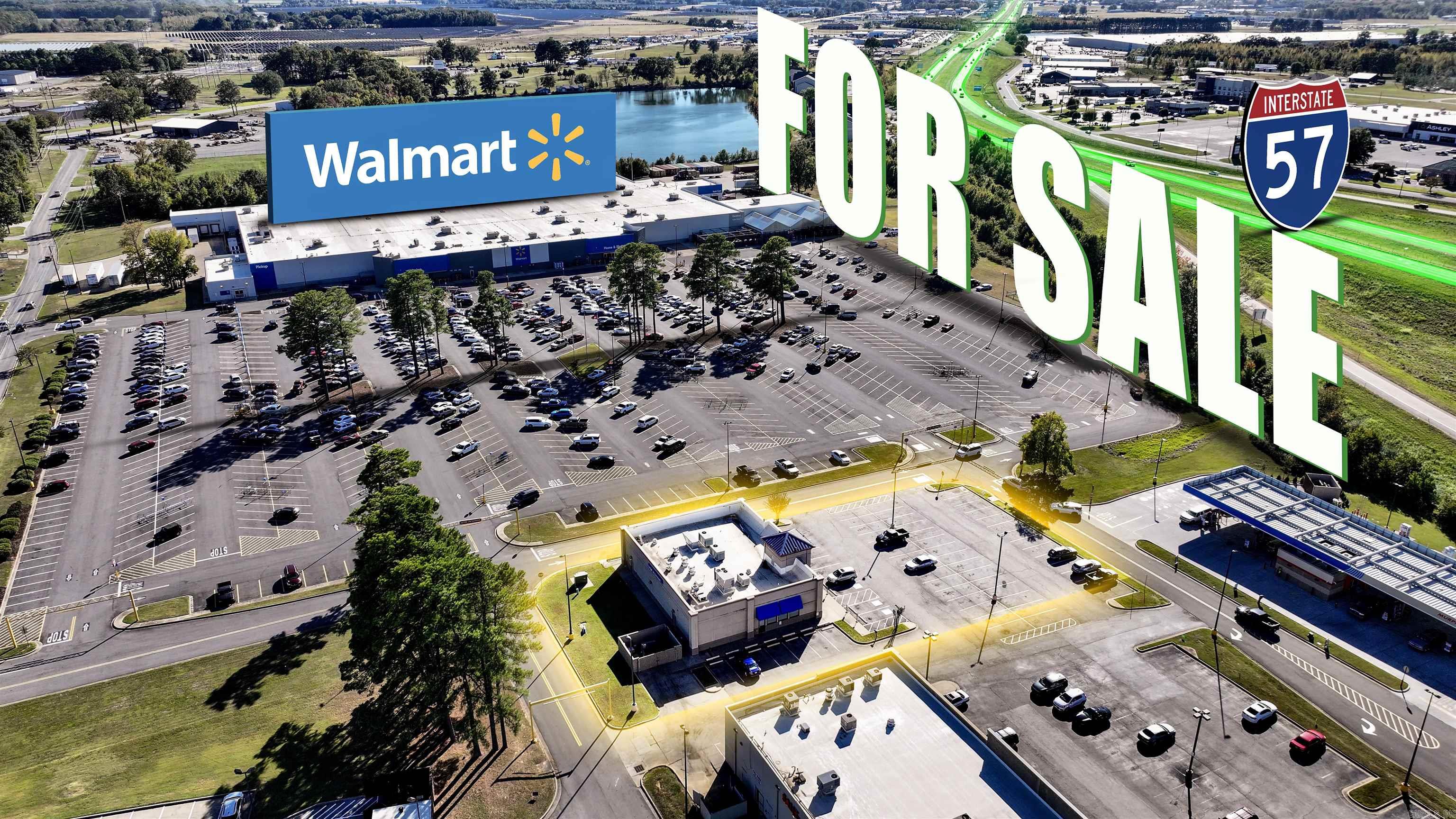 This property is situated in the prime retail corridor of Searcy, often referred to as "Restaurant Row" due to the high density of national dining chains. Walmart Outparcel: The site is strategically positioned as a pad site to a high-volume Walmart Supercenter and Lowe’s Home Improvement, ensuring a constant flow of daily traffic.National Tenant Neighbors: Surrounded by major retailers and restaurants, including Chick-fil-A, McDonald’s, Domino’s, Planet Fitness, Chili's, and Unity Health facilities.  Traffic Counts: The location benefits from exceptional visibility and high traffic volume from both local commuters and highway travelers. E Race Avenue (Hwy 64): ~22,000 – 26,000+ Vehicles Per Day (VPD) U.S. Highway 67/167: ~27,000+ Vehicles Per Day (VPD)Visibility: