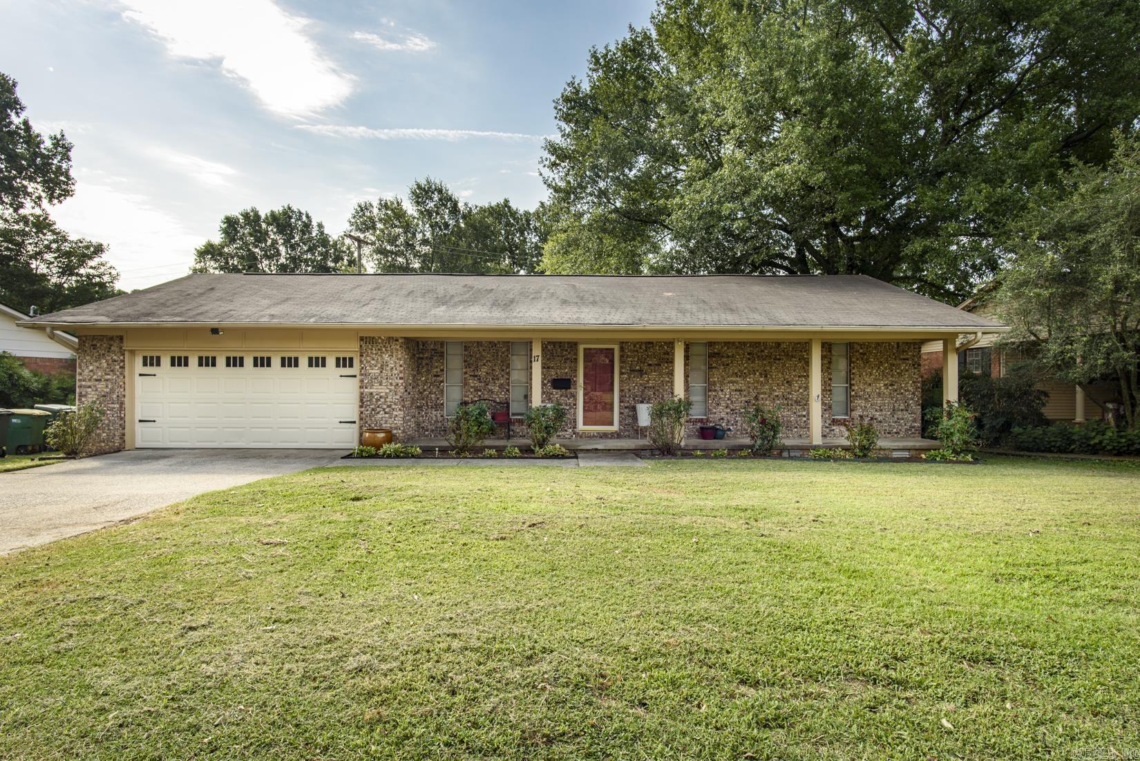 Welcome home to this charming family home in the heart of Little Rock, conveniently located close to shopping, dining, schools, and more! This spacious home features an open floor plan with a large den, cozy fireplace, and surround sound—perfect for relaxing or entertaining. The kitchen is a dream for the cook of the house, offering abundant counter space, plenty of cabinets, and stainless steel appliances. Enjoy the flexibility of two large living areas plus the den, providing plenty of room for family gatherings, a home office, or play space. All bedrooms are generously sized, and the primary bathroom features a walk-in shower. A dedicated laundry room adds everyday convenience. Step outside to the screened-in porch overlooking a flat backyard, ideal for enjoying your morning coffee or evening get-togethers. Additional features include a tankless water heater and a large outdoor storage building. This home offers the perfect combination of space, comfort, and location—don't miss your opportunity to make it yours!