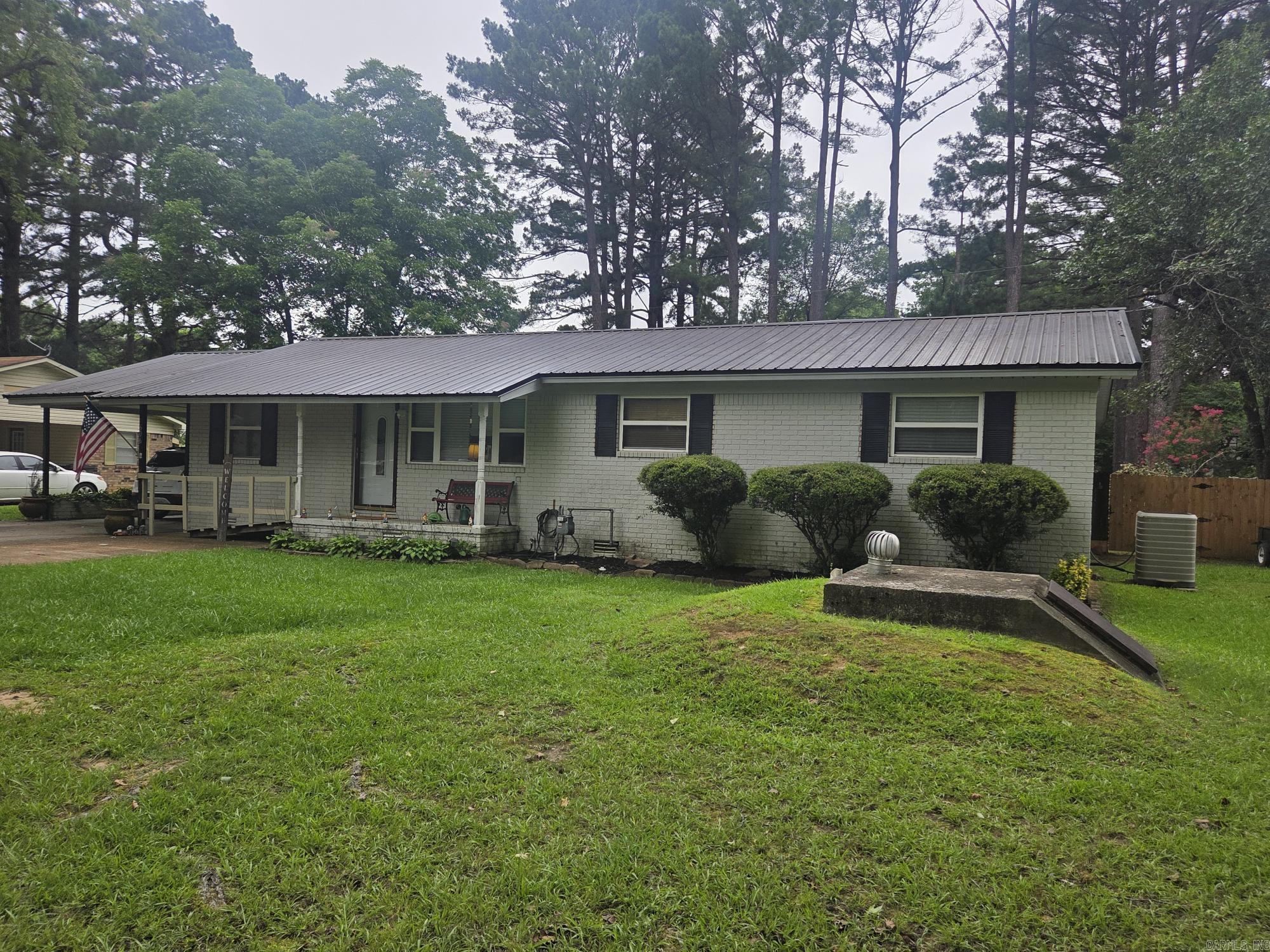 SOLD AS IS WITH CASH, IN-HOUSE OR CONVENTIONAL LOAN ONLY! This 4-bed, 2-bath house is established subdivision is on a cul-de-sac & has a storm shelter, fenced in yard & 2 storage buildings. There is an in-ground pool that needs a new liner & maybe concrete repair & the pump has not been ran this year. The house has a metal roof & a new HVAC installed in 2019. It has a bonus room, tile shower, tile backsplash, granite countertops in kitchen, large living room & bonus room. No repairs will be made & priced accordingly with it priced below comps for a quick sale. See agent remarks.