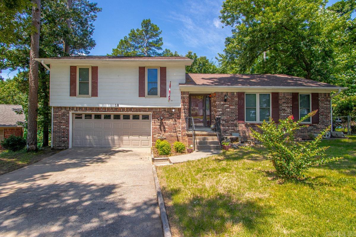Incredible opportunity at an amazing price in West Little Rock! Offering over 2,600 square feet of flexible living space, this spacious 4-bedroom, 3.5-bath home is located on a quiet cul-de-sac and offers a layout full of possibilities. Features include an in-law suite, three separate living areas, and an additional bonus room ideal for a home office, hobby space, or future walk-in closet. A dedicated sauna room adds a unique feature rarely found at this price point. The roof and windows were updated in 2018, while the interior offers an opportunity for the next owner to add their own style and finishing touches. Conveniently located near shopping, dining, parks, and area schools, including Don Roberts Elementary. Property is being sold AS IS. Virtual staging has been used in select photos. With this much space, versatility, and potential at an exceptional price, this West Little Rock home is one you'll want to see!