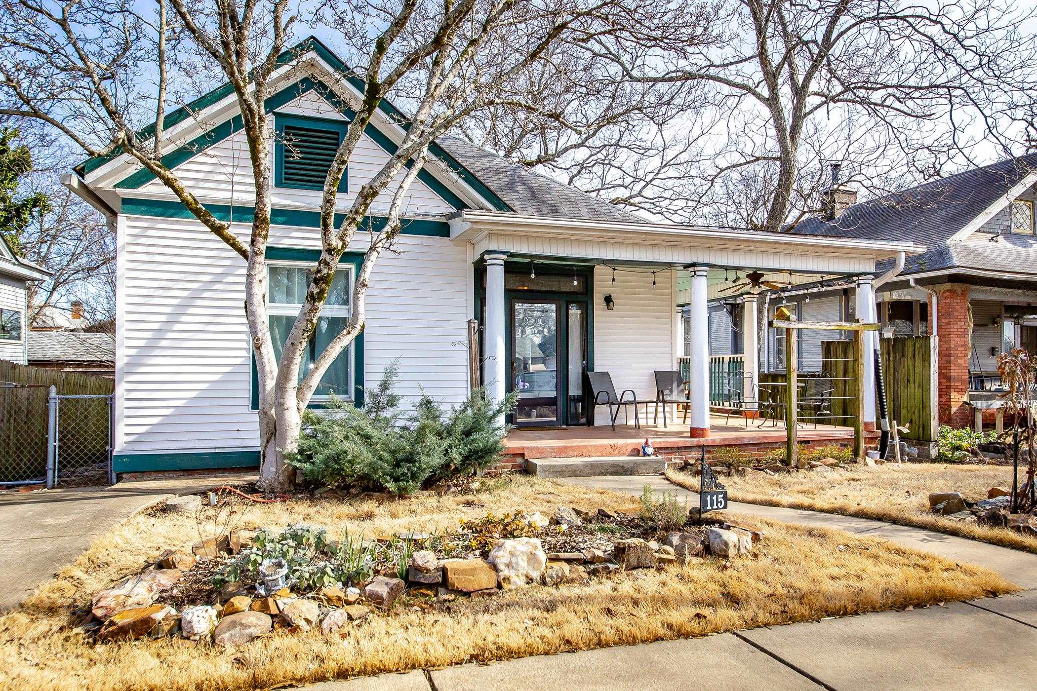 This charming 105 year old gem is nestled in the desirable, Stifft Station subdivision. It boasts of 2 bedrooms, 2 baths and 1,236 square feet of carefully curated living space. Step inside to find soaring 10-foot ceilings that create an airy, open atmosphere enhanced by abundant natural light streaming through newer energy-efficient windows. The home's original hardwood floors have been well maintained, adding warmth and authenticity. The recently remodeled kitchen features sleek granite countertops and a generous walk-in pantry.  A tankless water heater ensures efficient, on-demand hot water while keeping utility costs in check. One of this home's hidden treasures is its walk-out basement, providing valuable extra space that can serve as both a workshop and storage area - perfect for the hobbyist or handyperson in your life. The neighborhood offers the perfect balance of peaceful residential living while maintaining easy access to Little Rock's vibrant cultural scene. Enjoy short walks to local cafes, boutiques, and parks. This well-constructed home showcases the quality craftsmanship of its era.