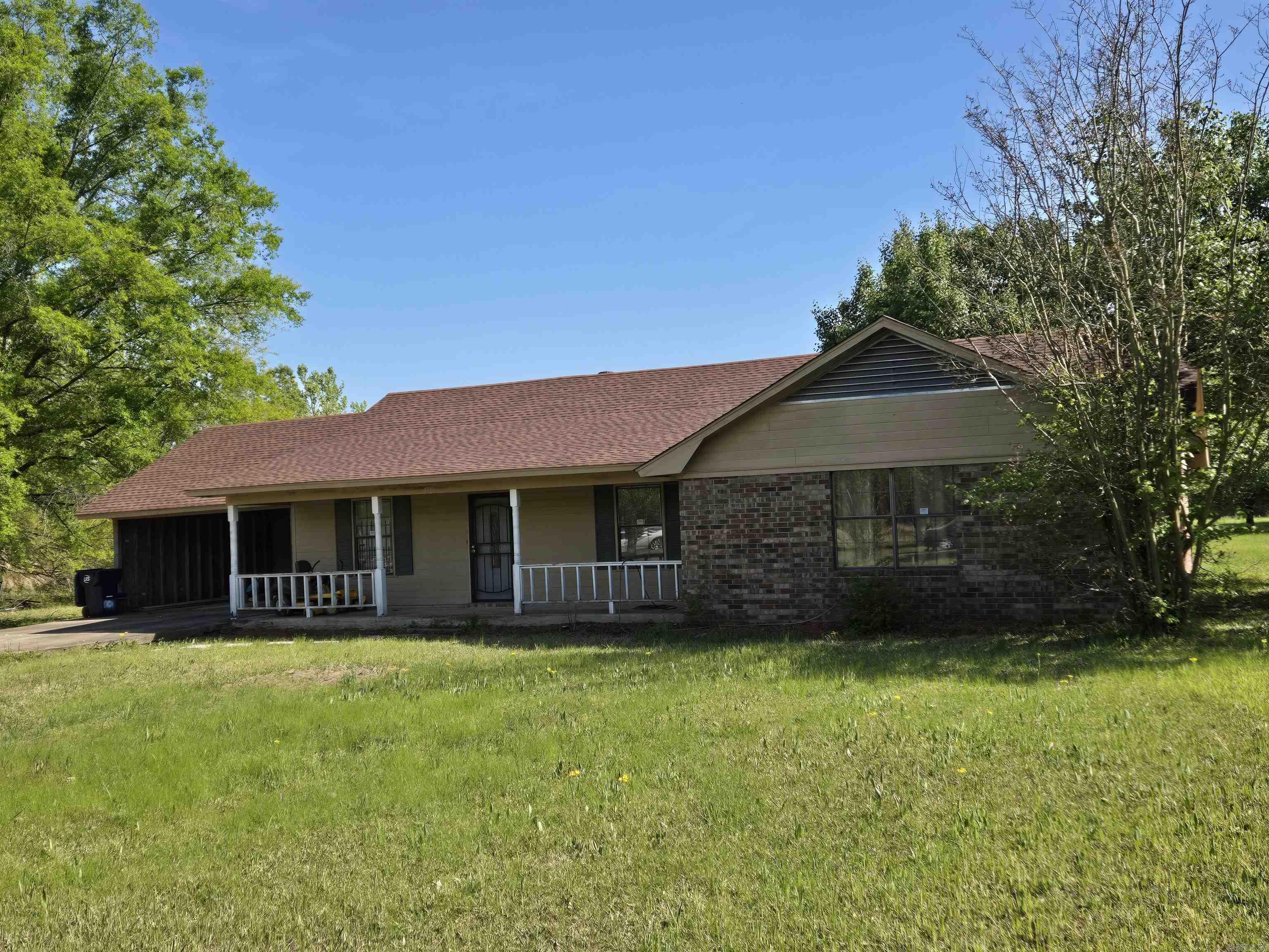Looking for country living, not too far from the city? This 3-bedroom, 2-bath home is nestled on 3 acres of land just outside the city limits with easy access to I-530.  Home is being sold as-is and has endless possibilities to make it your dream home. Roof and A/C are less than 5 years old. It won't last long, so don't miss out! Schedule your showing today!!