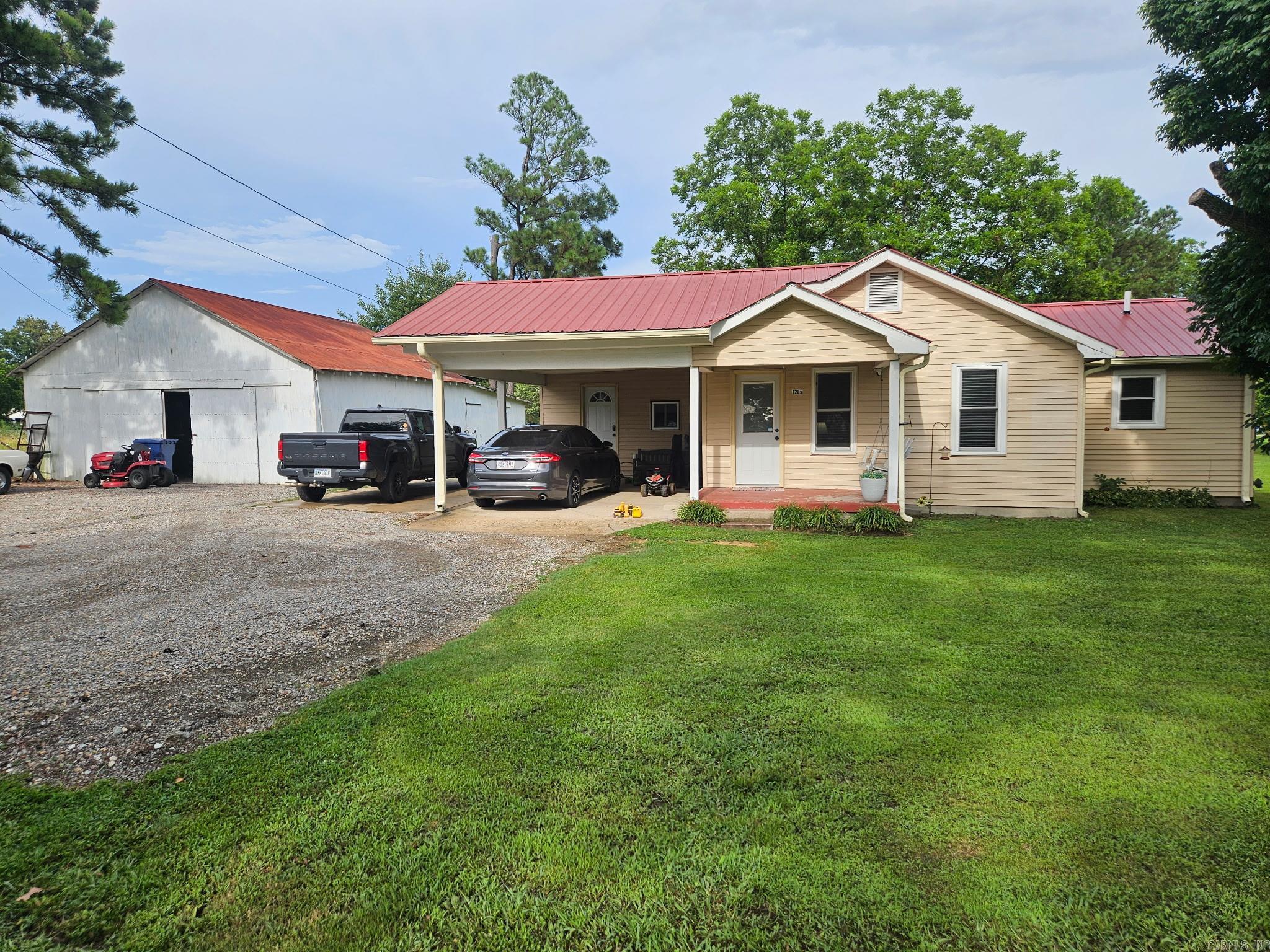 Welcome to 1205 S. Dodd St., Rector, AR 72461—a beautifully remodeled home that's move-in ready and full of charm! This 2-bedroom, 1-bath home offers approximately 1,000 square feet of comfortable living space and sits on a spacious 0.52-acre lot, giving you plenty of room to enjoy the outdoors.  Inside, you'll love the fresh updates throughout, including a modern kitchen featuring stainless steel appliances that are ready for your next meal. Outside, the impressive 30x50 shop provides endless possibilities for storage, hobbies, projects, or a home workshop.  Whether you're searching for the perfect starter home or looking to downsize into a comfortable home for retirement, this property checks all the boxes. Located in the highly regarded Rector School District, it offers small-town living with plenty of space and convenience.
