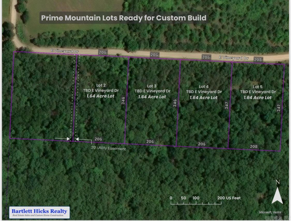Looking for the perfect mountaintop view to build your dream home in Arkansas? This is it. Discover an exceptional homesite perched atop St. Mary’s Mountain in the heart of Arkansas wine country. This premium mountain property offers panoramic views, ultimate privacy, and a rare opportunity to build on one of the most desirable ridgelines in the Altus/Clarksville region. Surrounded by rolling hills, rich soil, hardwood forests, and thriving vineyards, this land provides the ideal setting for a custom home, vacation retreat, or investment property. Whether you're searching for a private mountain getaway or a scenic spot to design your dream residence, this location delivers unmatched natural beauty and long-range vistas to the south.    With vineyards and wineries just minutes away, this mountaintop parcel sits in one of the most sought-after lifestyle destinations in the area—perfect for those who love quiet living, outdoor recreation, or the charm of wine country living.  Easy interstate access.  Near larger cities.  Medical nearby. Deed restrictions include:  No RVs. No mobile/modular homes.
