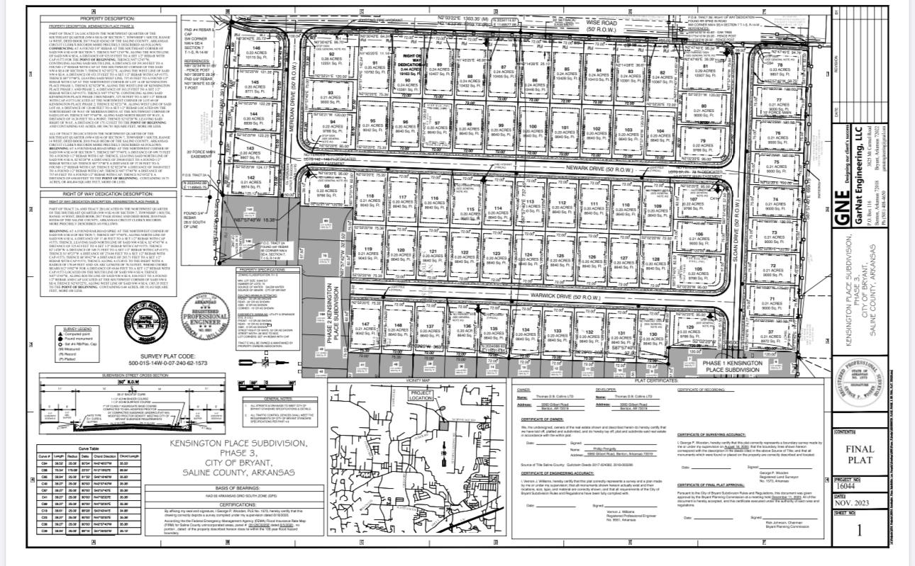 KENSINGTON PLACE - Land