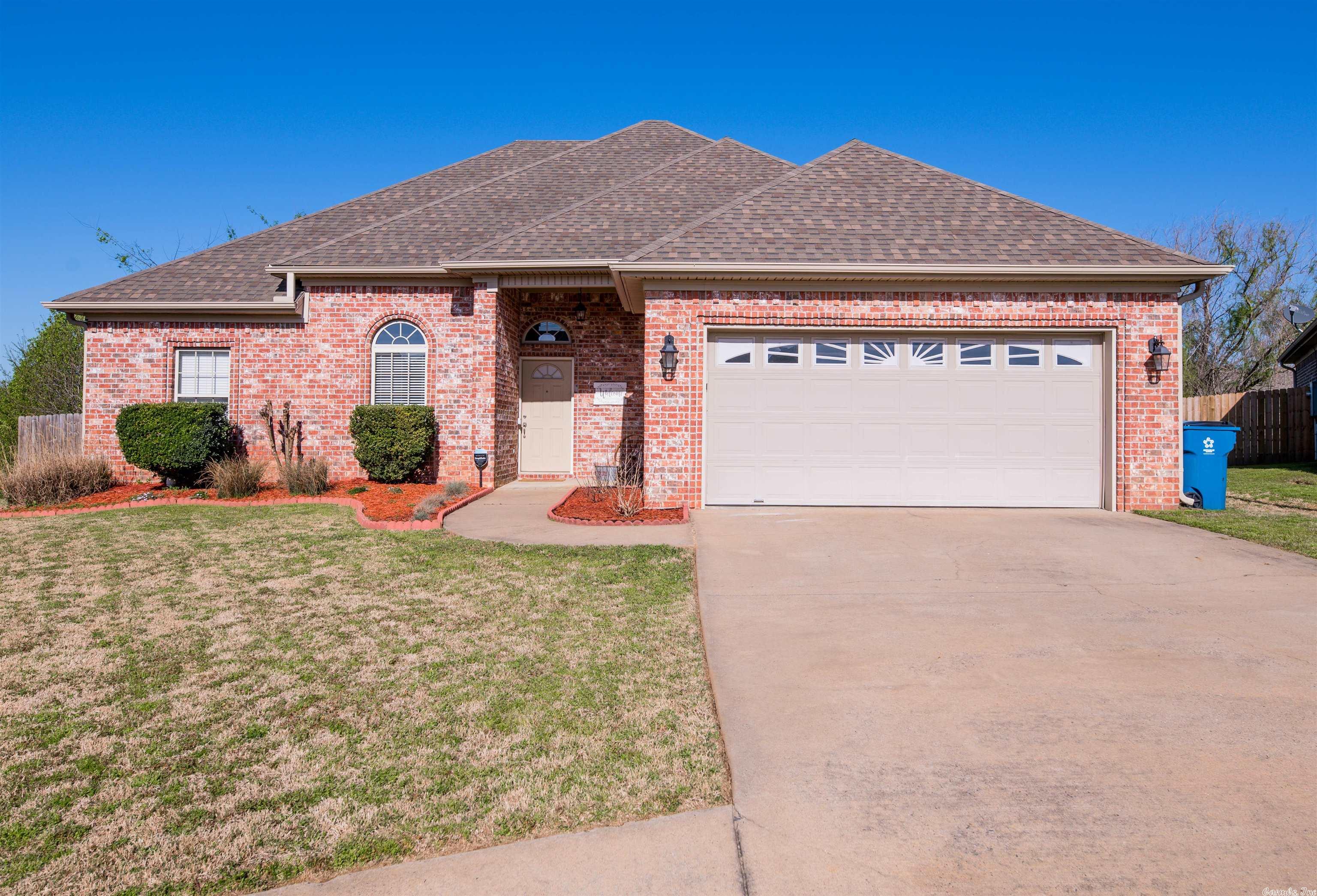 This stunning house was built in 2006. With  four bedrooms and two bathrooms, high ceilings and an open floor plan, you have plenty of room for family, hosting, working from home, etc. This brick home is positioned at the end of the street in a nice cul de sac. Because of this, it has an oversized backyard. Some details to note: Kitchen remodel was completed in 2019 and all new appliances were purchased. New gutters were also installed for the whole home in 2019.